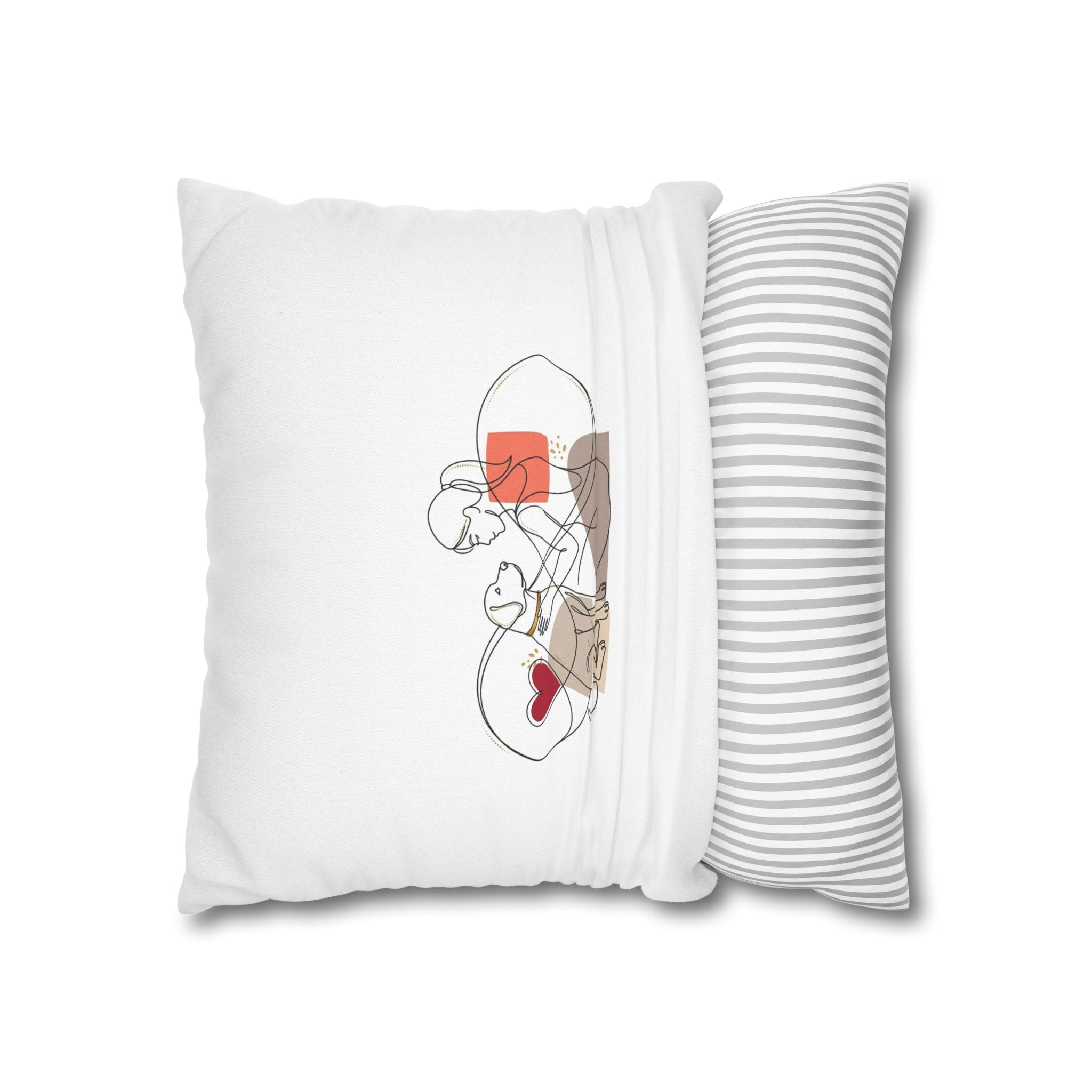 Dog Lover Pillowcase – Cute Dog Mom Gift, Pet Cushion Cover, Home Decor