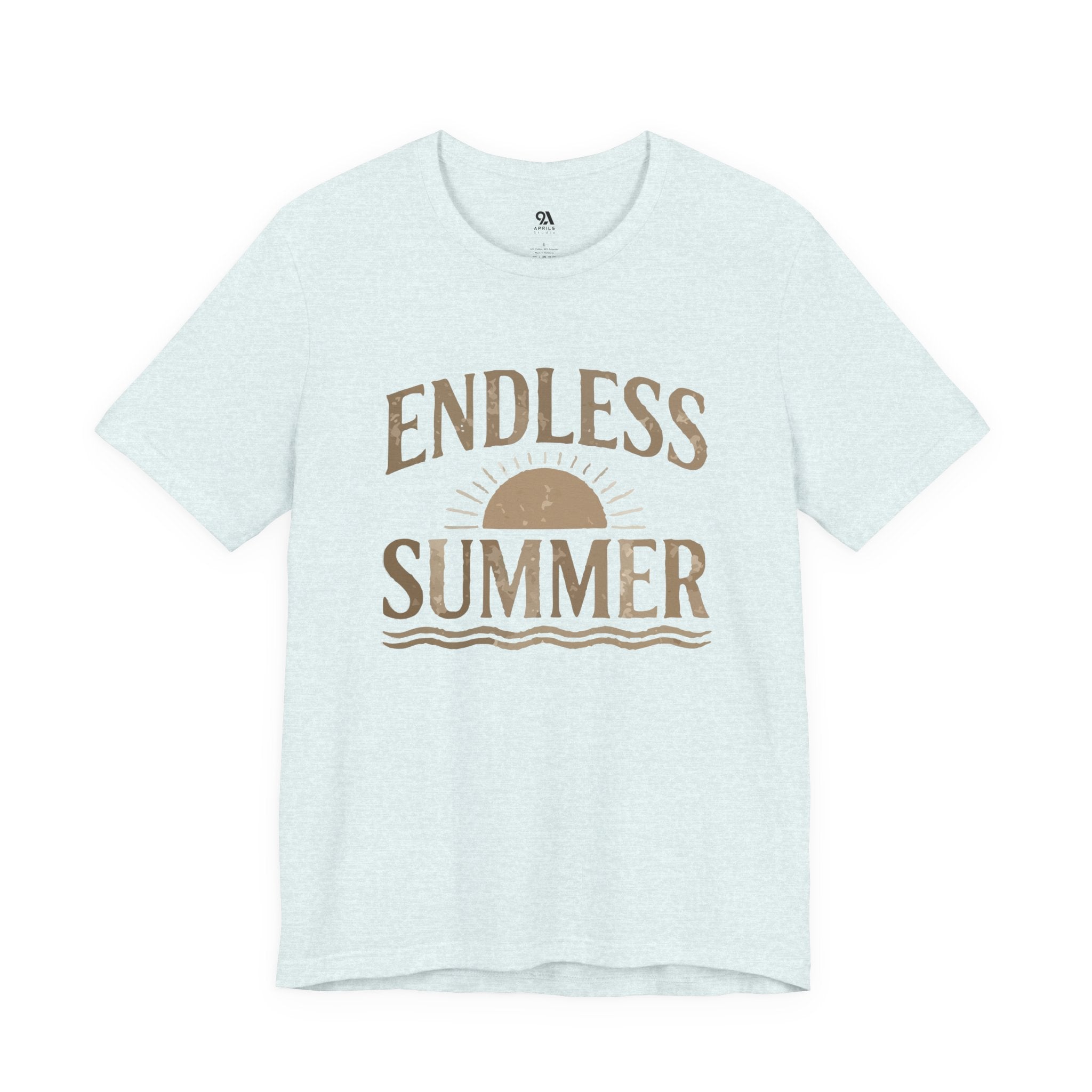 Endless Summer T-Shirt | Vintage Sun & Waves Graphic Tee – Retro Beach Shirt, Coastal Summer Outfit