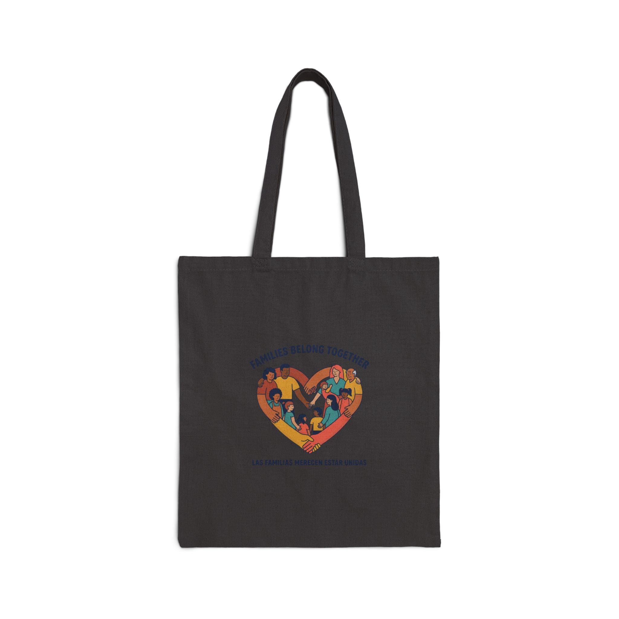 Families Belong Together Tote, family unity solidarity, immigrant rights