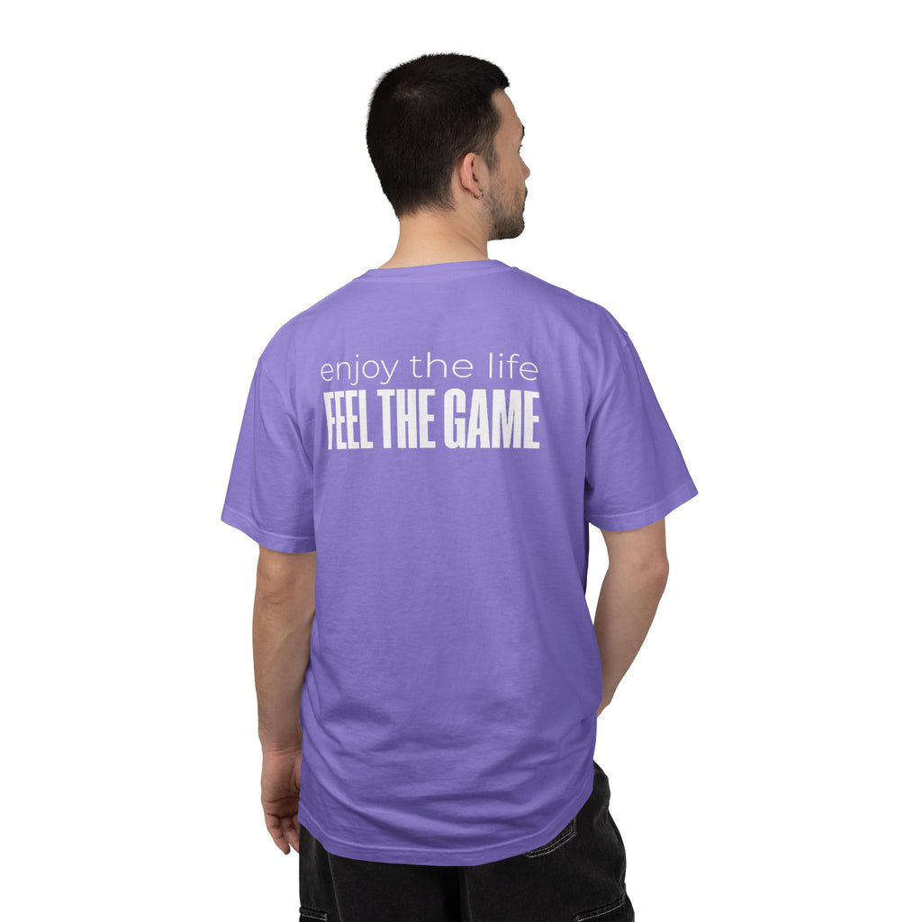 Feel The Game T-Shirt - Minimalist  Unisex Black Streetwear Shirt Casual Lifestyle Fashion Top