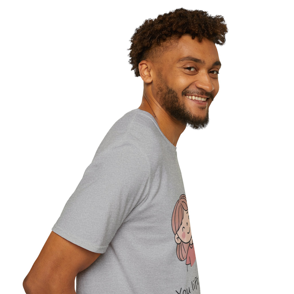 Couple style t-shirts — "Yoy lift my heart"