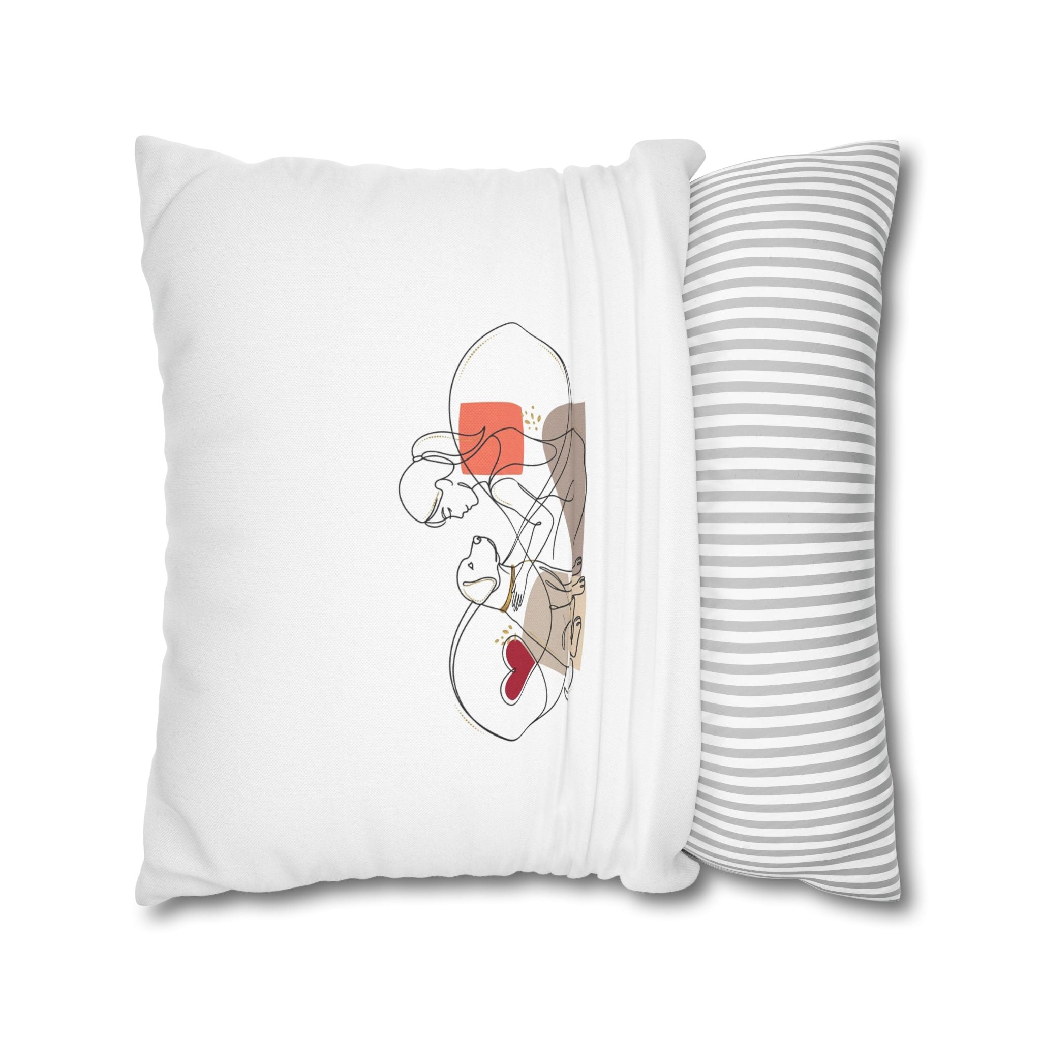 Dog Lover Pillowcase – Cute Dog Mom Gift, Pet Cushion Cover, Home Decor