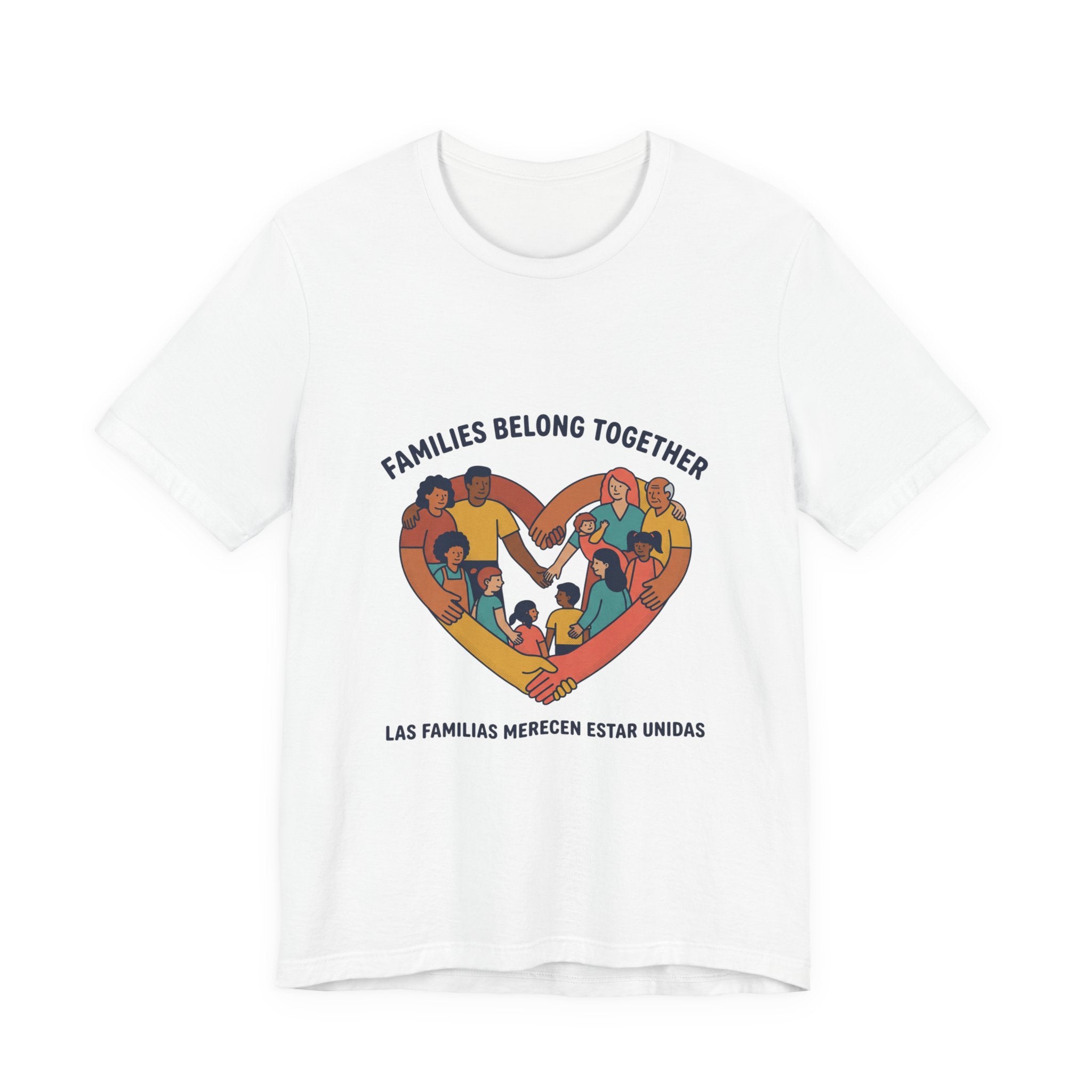 Families Belong Together Tee | family unity, solidaridad, immigrant rights