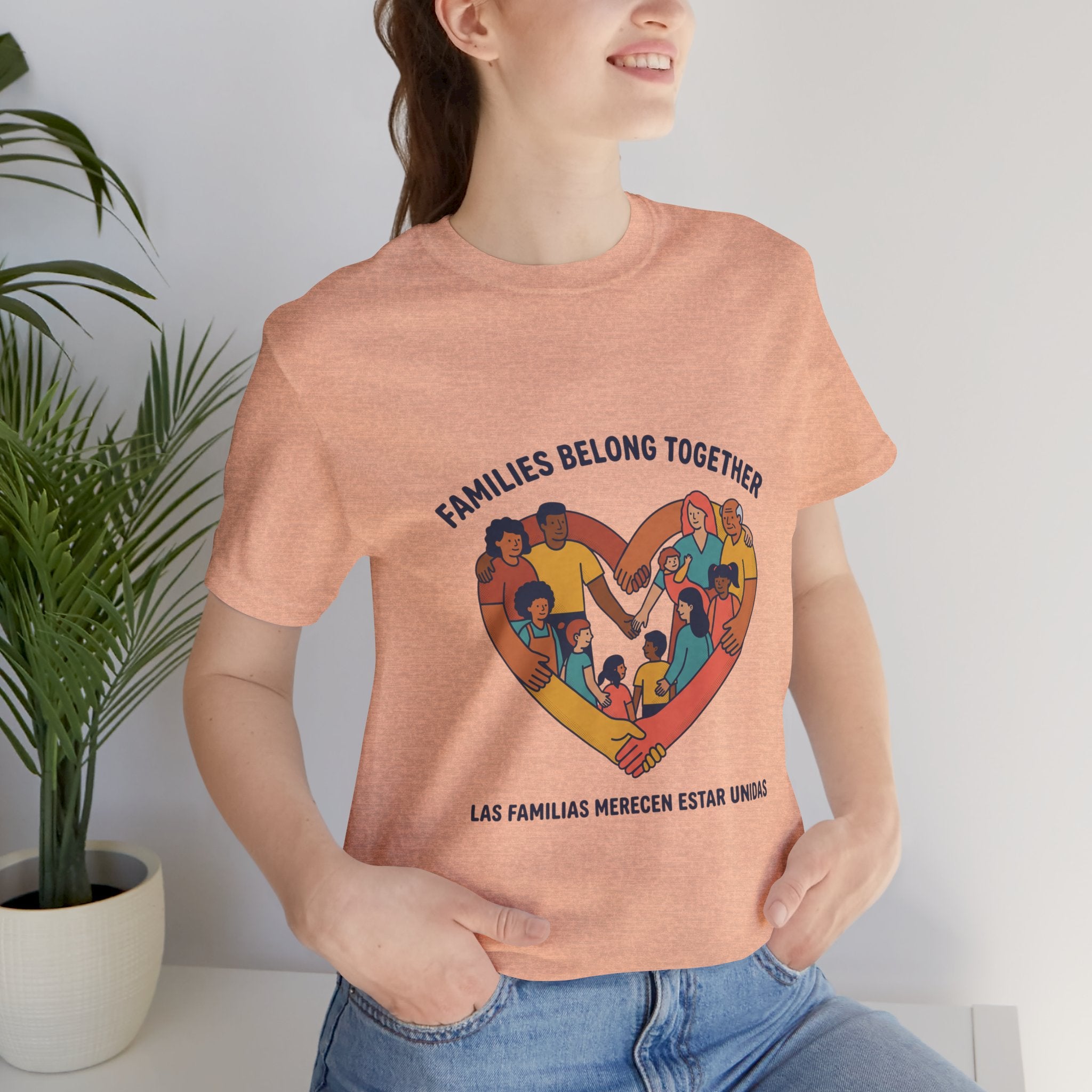 Families Belong Together Tee | family unity, solidaridad, immigrant rights