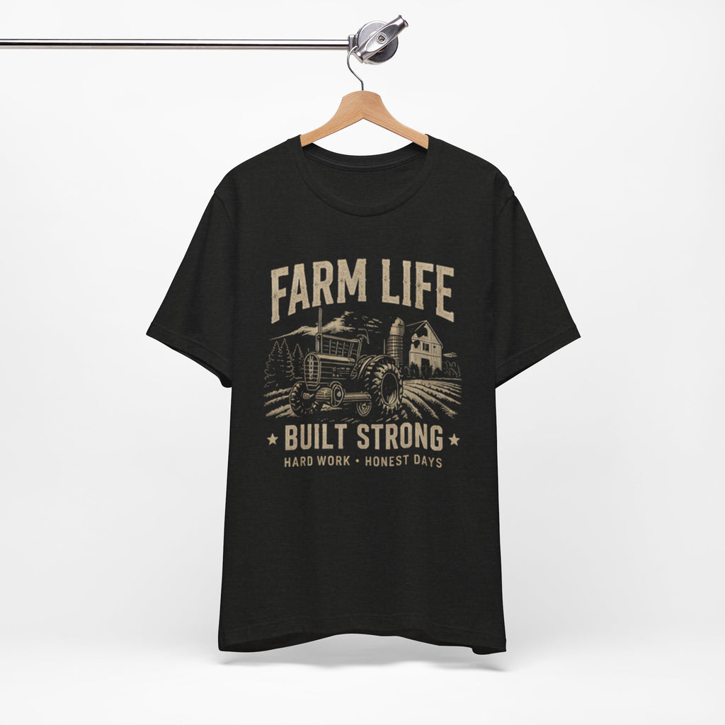 Farm Life T-Shirt – Vintage Tractor Shirt, Farmer Life Tee, Country Living Shirt, Farming Gift Idea