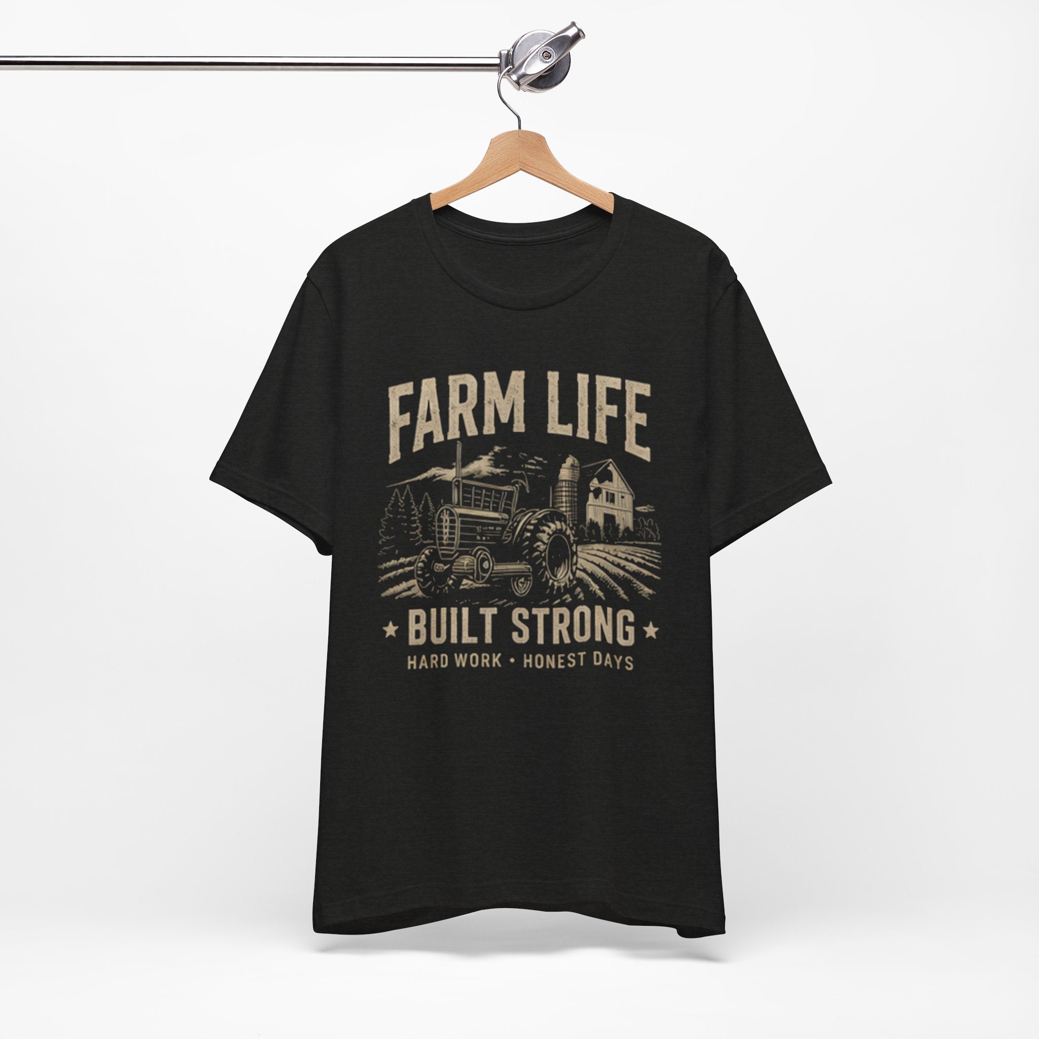 Farm Life T-Shirt – Vintage Tractor Shirt, Farmer Life Tee, Country Living Shirt, Farming Gift Idea