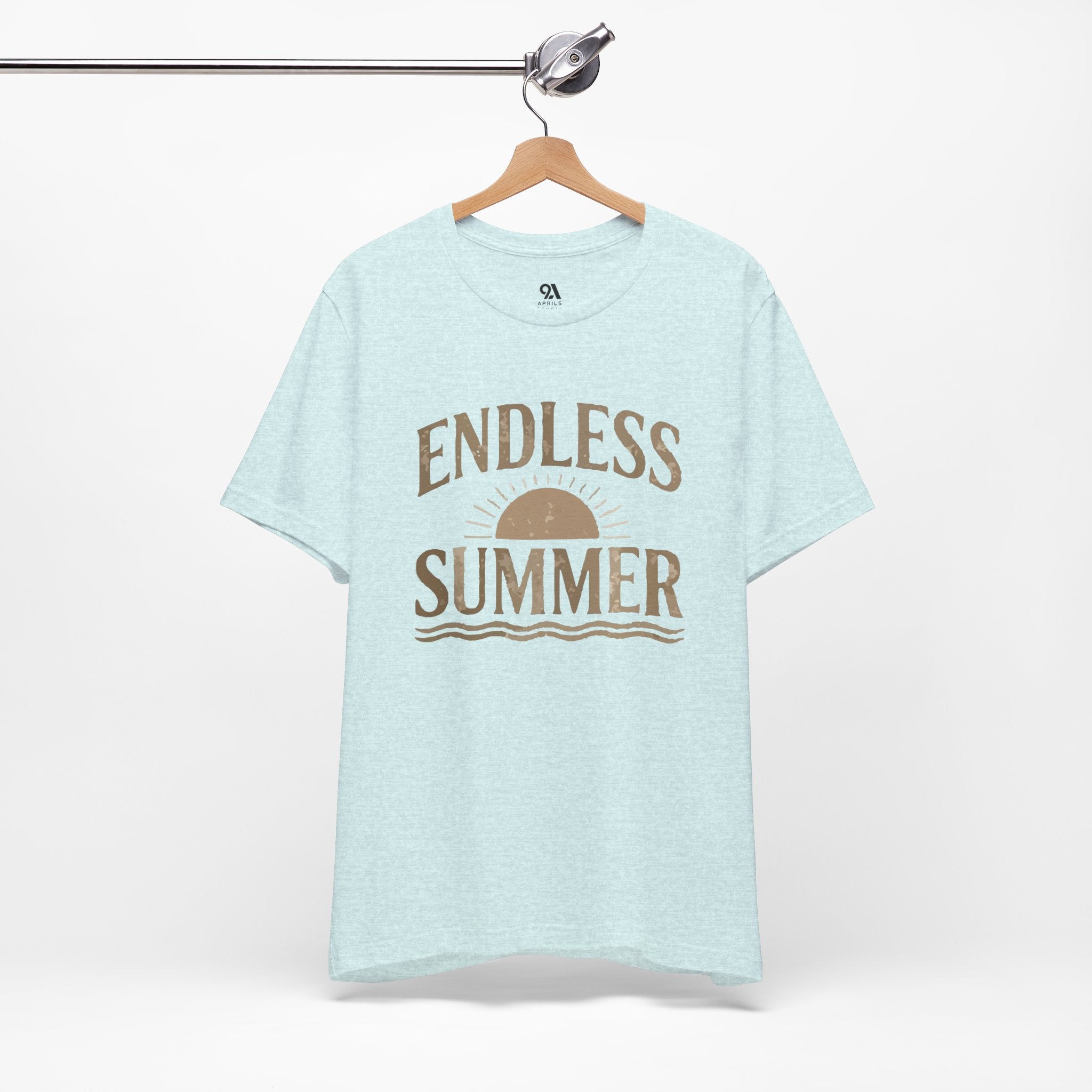 Endless Summer T-Shirt | Vintage Sun & Waves Graphic Tee – Retro Beach Shirt, Coastal Summer Outfit