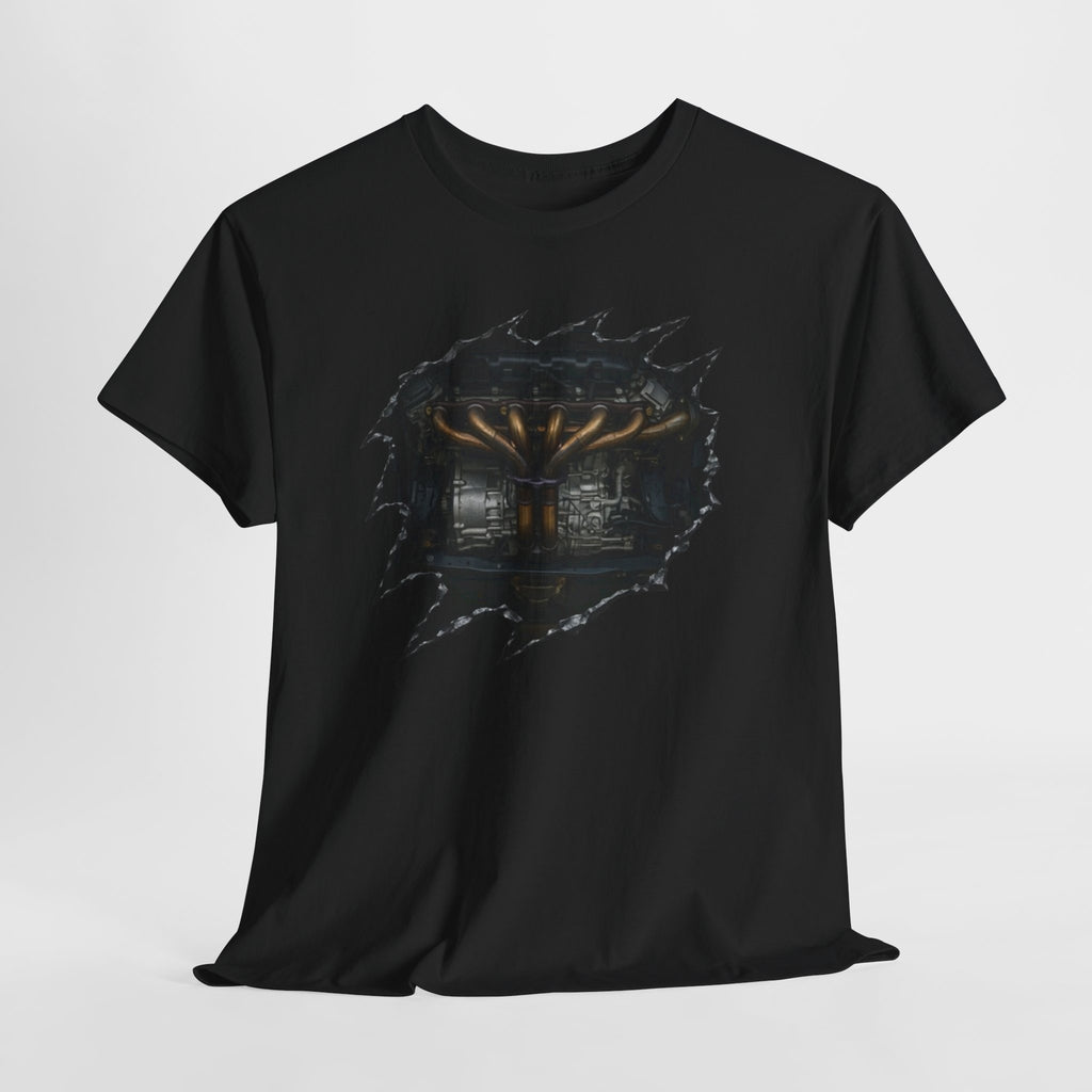 Forest Cabin Ripped— Vintage Night Woods