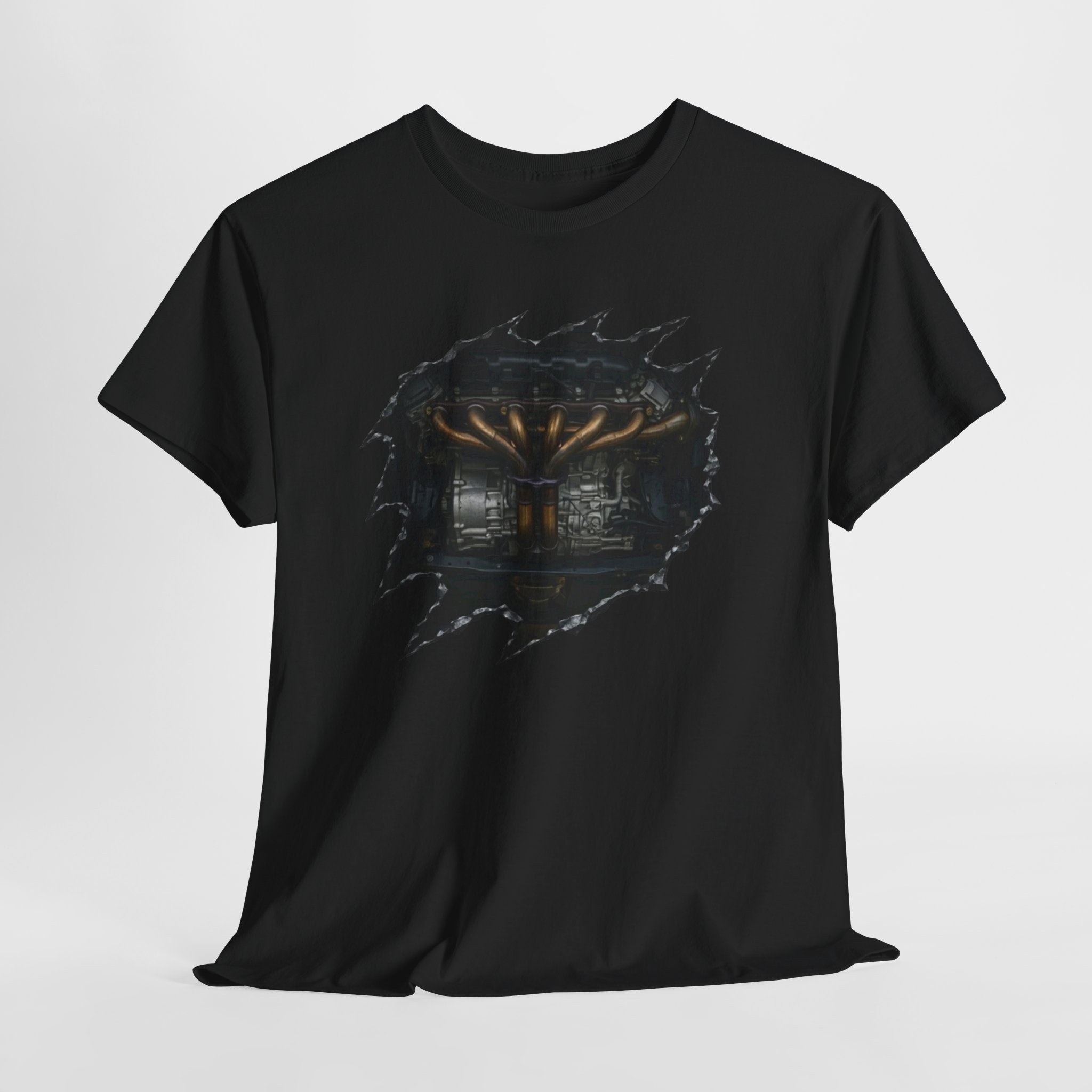 Forest Cabin Ripped— Vintage Night Woods