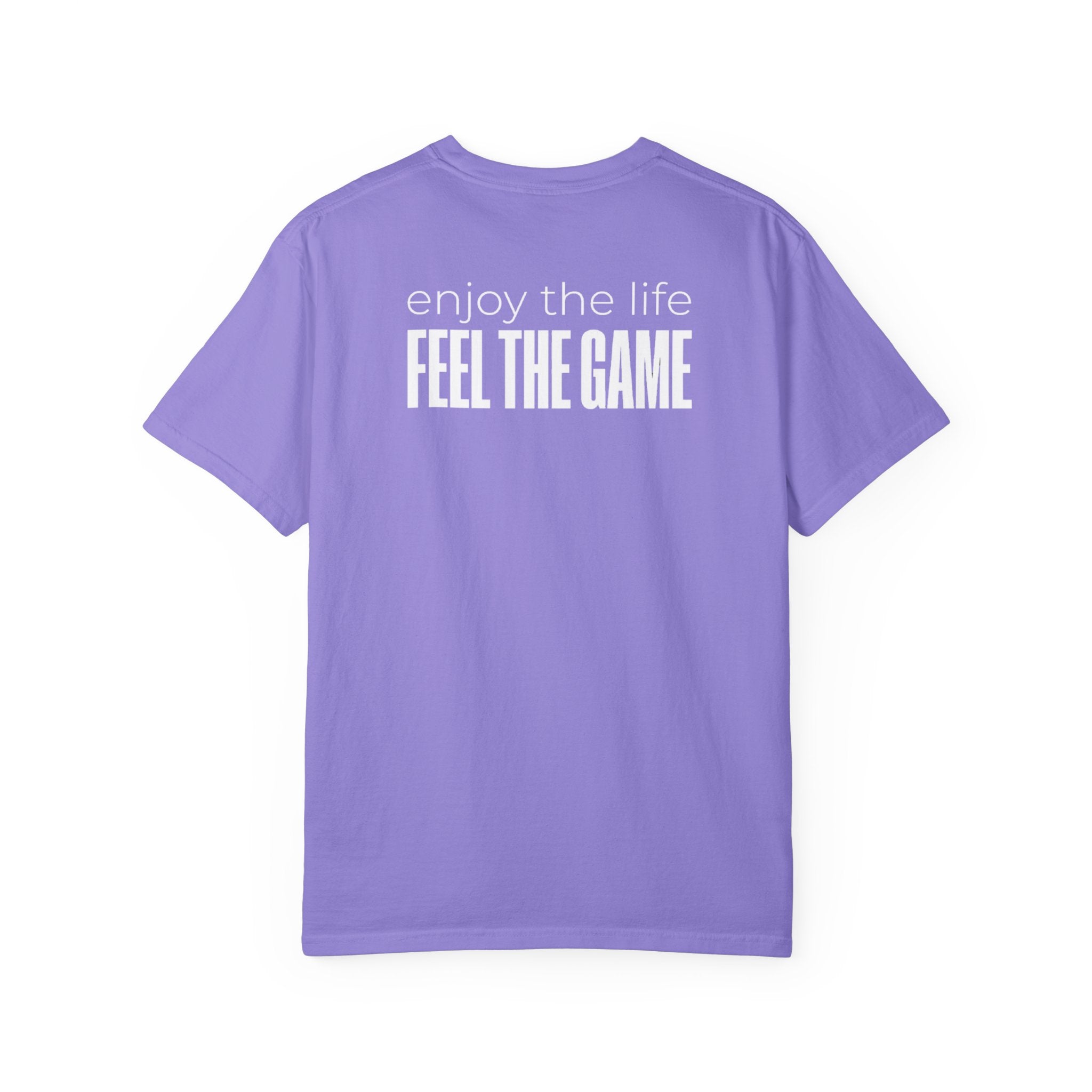 Feel The Game T-Shirt - Minimalist  Unisex Black Streetwear Shirt Casual Lifestyle Fashion Top