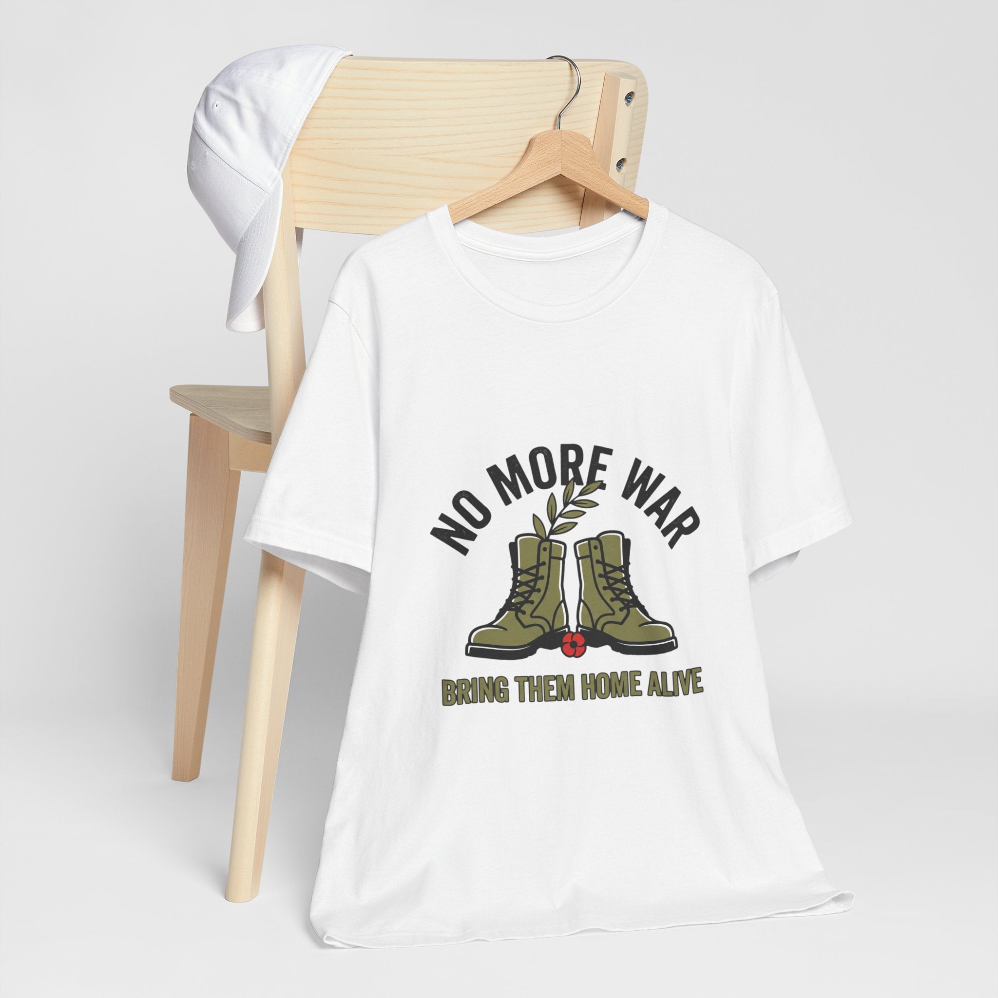 No More War T-Shirt | Bring Them Home, Peace, Solidarity