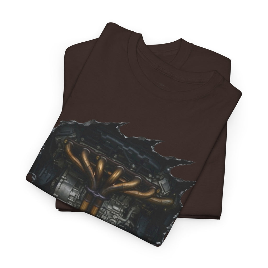 Forest Cabin Ripped— Vintage Night Woods