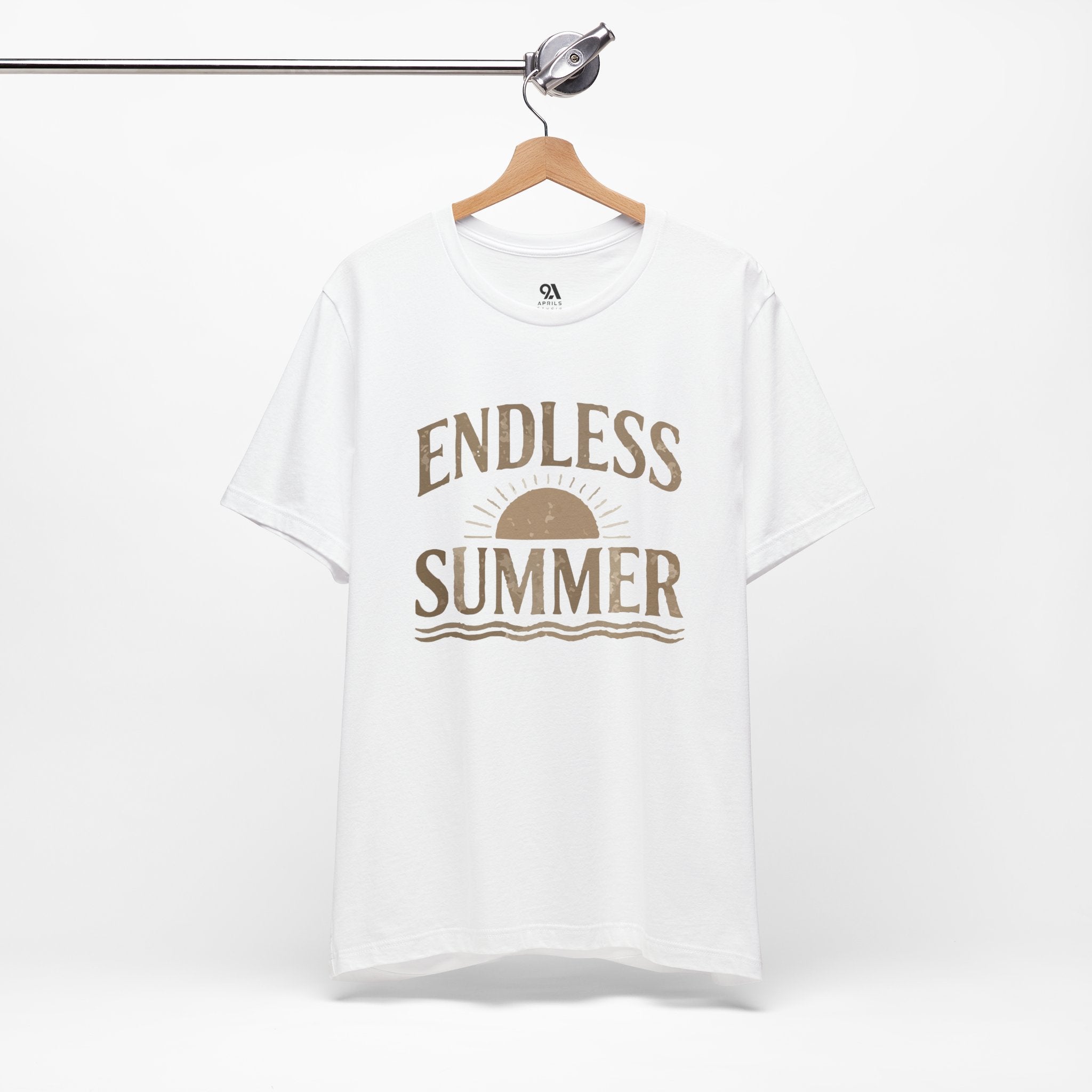 Endless Summer T-Shirt | Vintage Sun & Waves Graphic Tee – Retro Beach Shirt, Coastal Summer Outfit