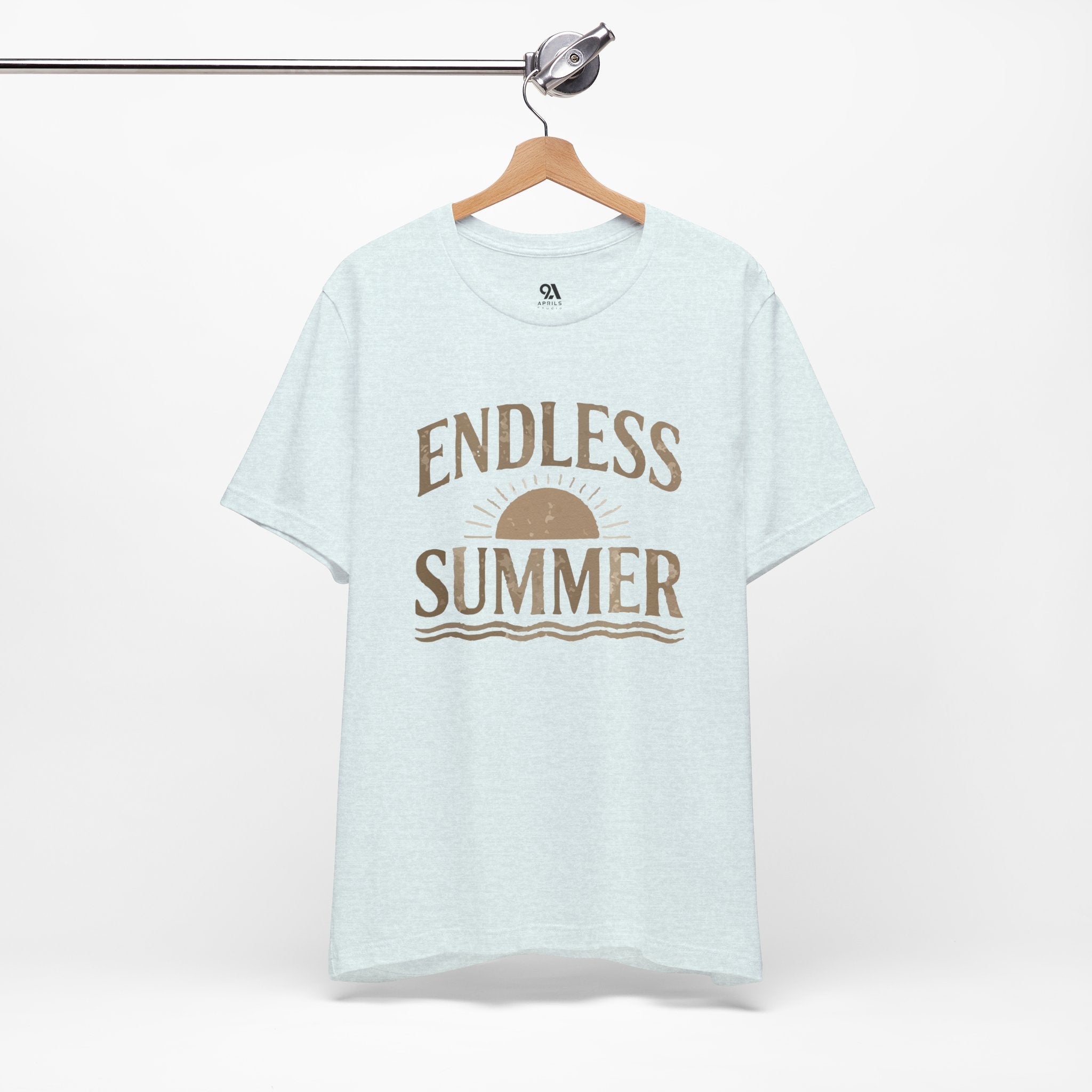 Endless Summer T-Shirt | Vintage Sun & Waves Graphic Tee – Retro Beach Shirt, Coastal Summer Outfit