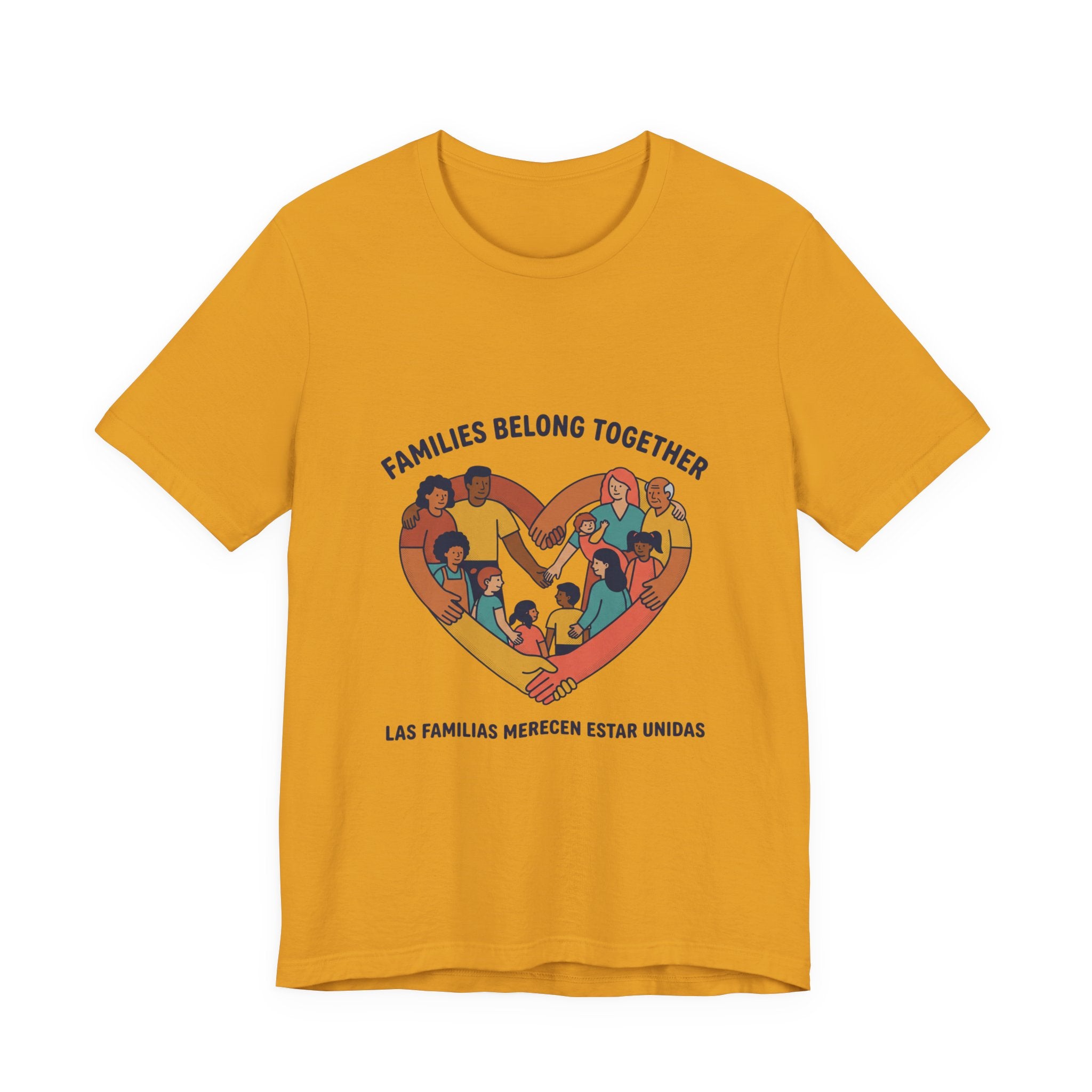 Families Belong Together Tee | family unity, solidaridad, immigrant rights