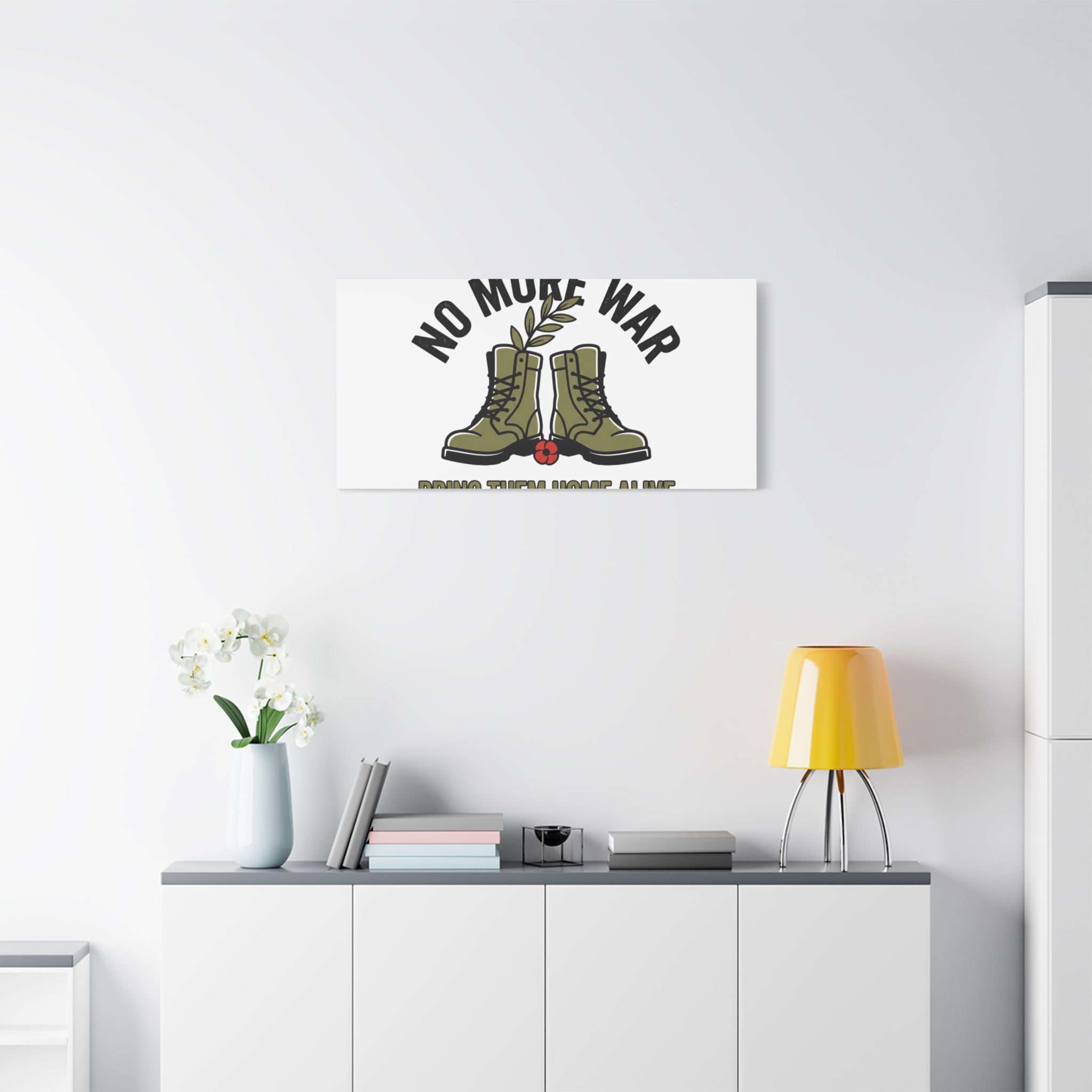 No More War Canvas | Anti-War, Bring Them Home Alive