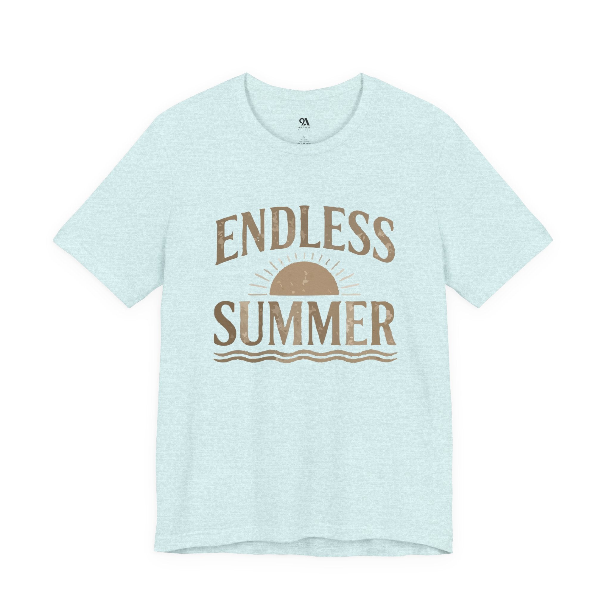 Endless Summer T-Shirt | Vintage Sun & Waves Graphic Tee – Retro Beach Shirt, Coastal Summer Outfit