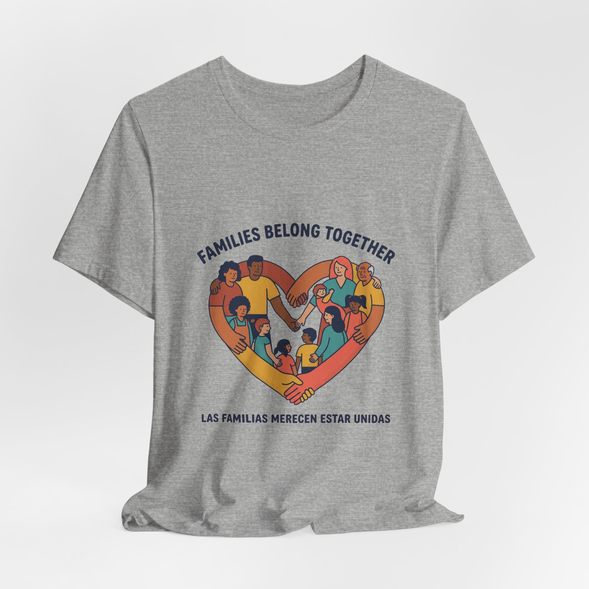 Families Belong Together Tee | family unity, solidaridad, immigrant rights