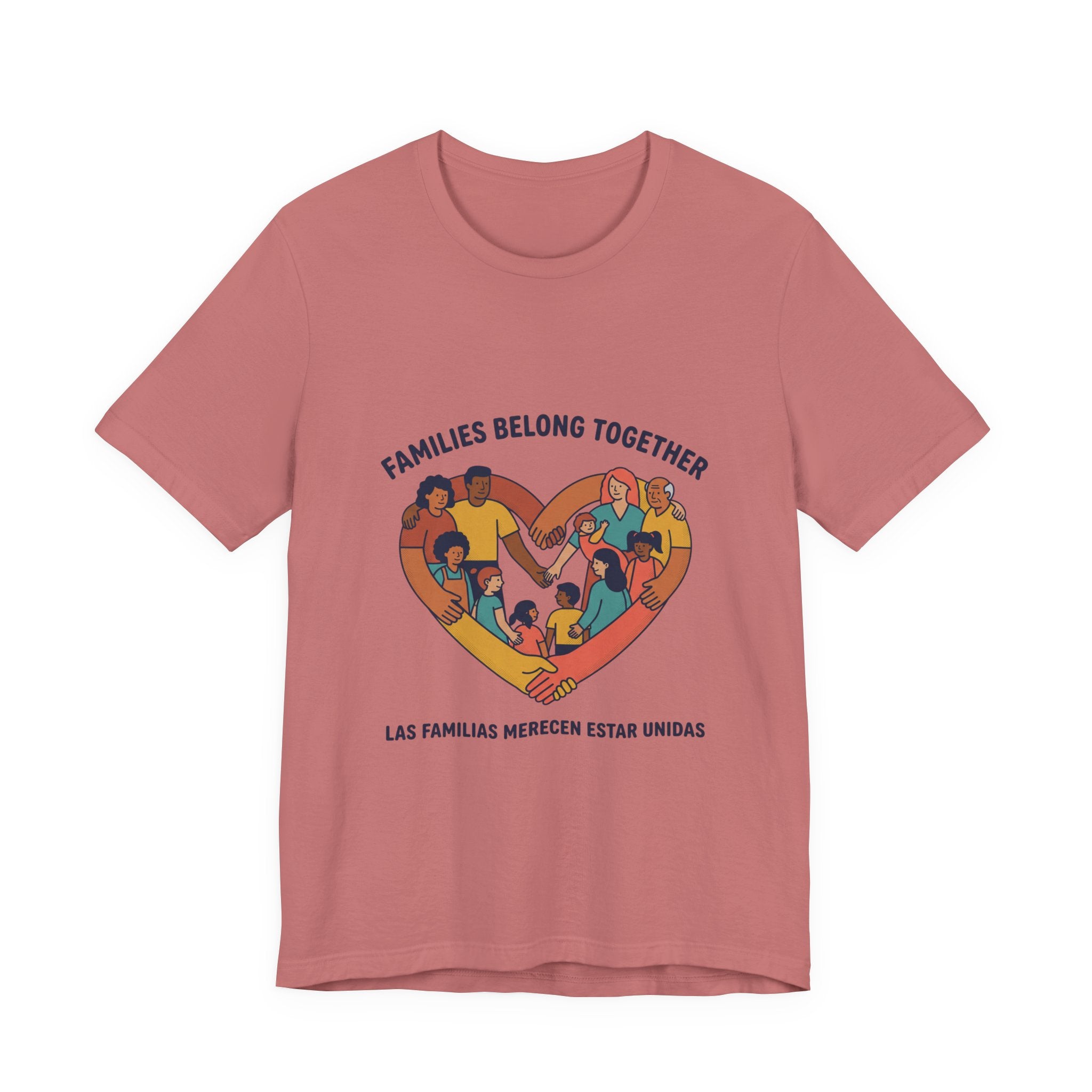 Families Belong Together Tee | family unity, solidaridad, immigrant rights