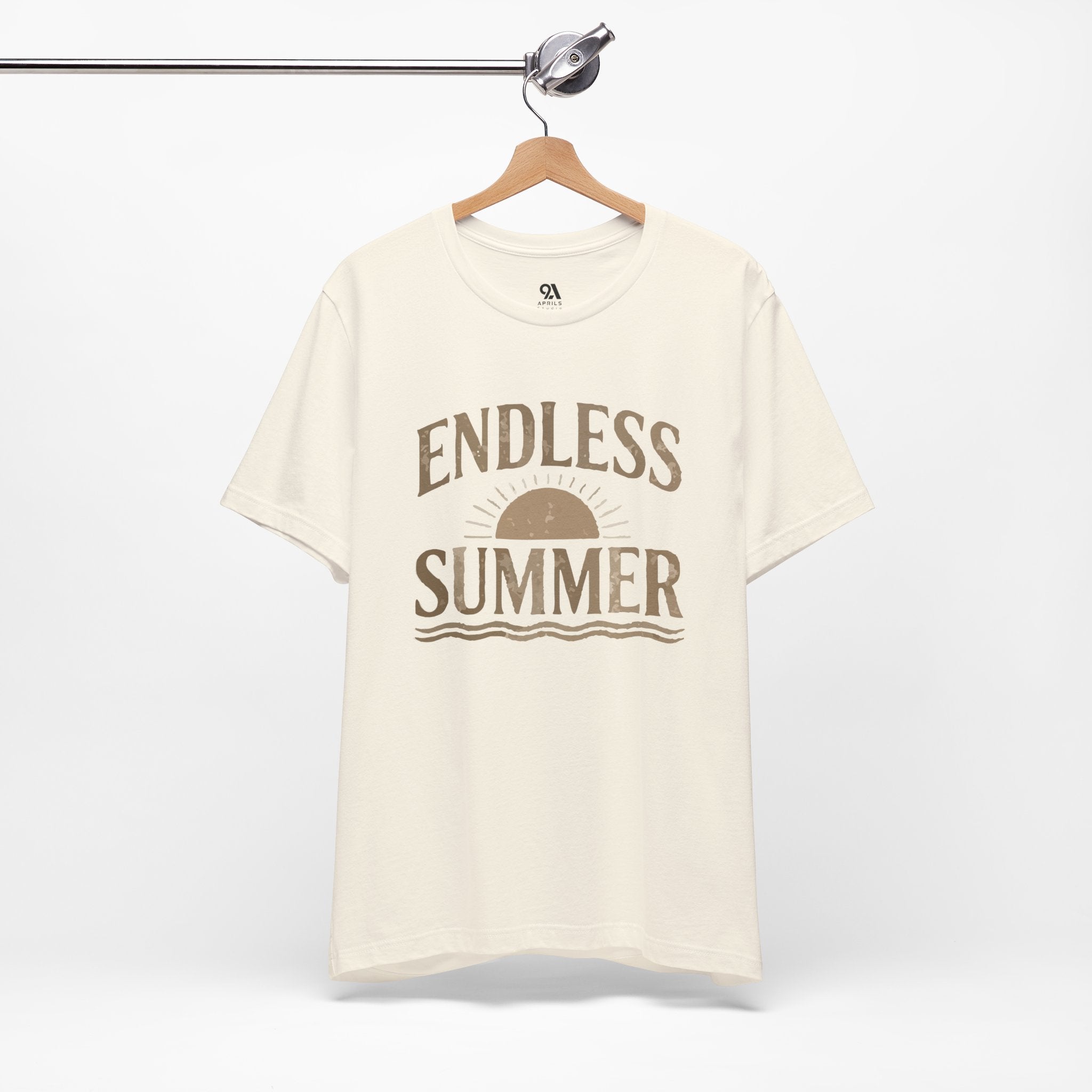 Endless Summer T-Shirt | Vintage Sun & Waves Graphic Tee – Retro Beach Shirt, Coastal Summer Outfit