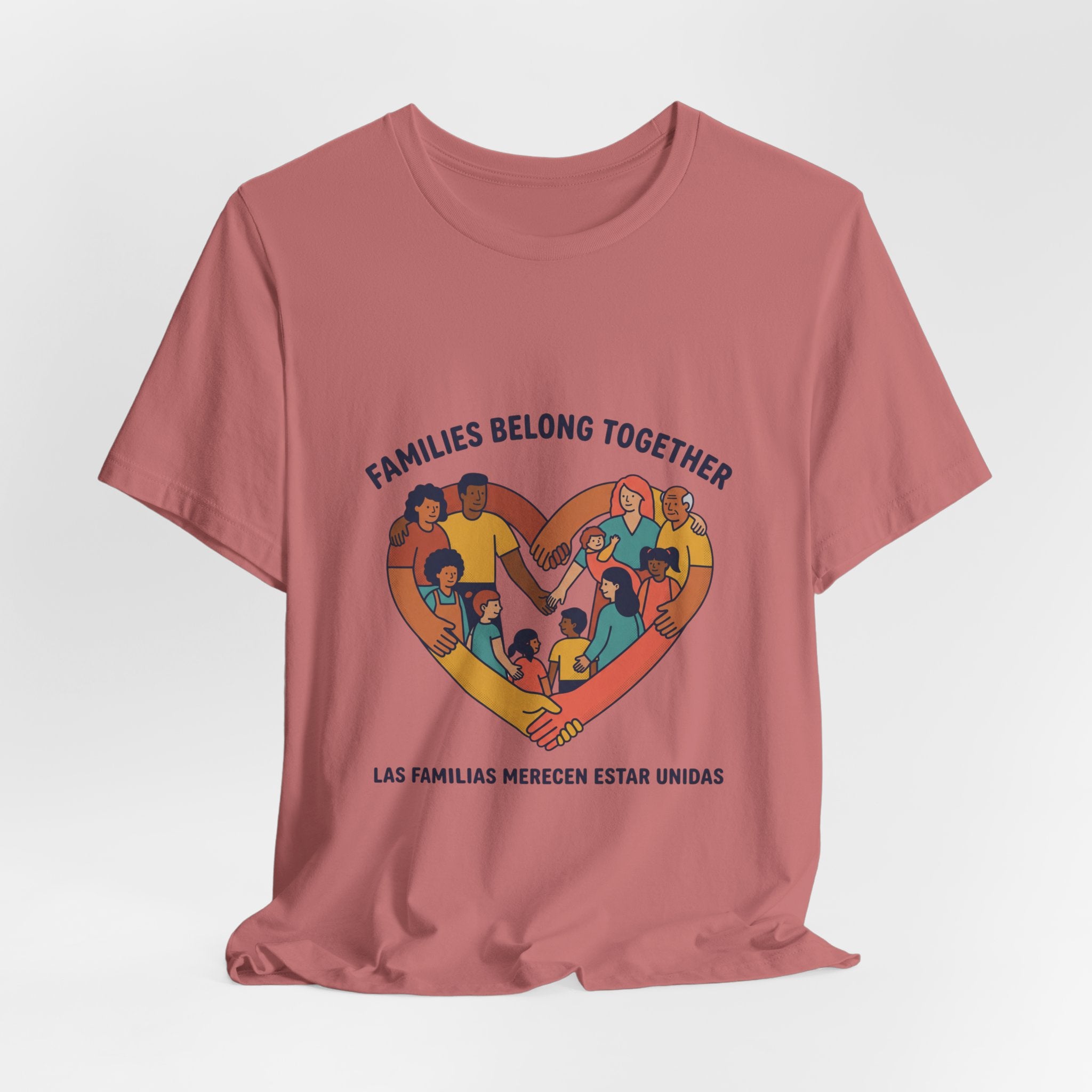 Families Belong Together Tee | family unity, solidaridad, immigrant rights