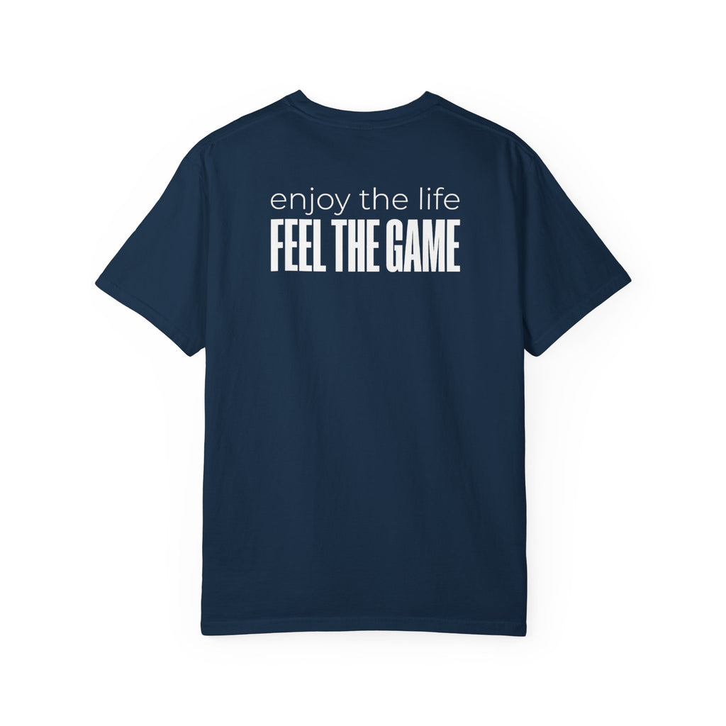 Feel The Game T-Shirt - Minimalist  Unisex Black Streetwear Shirt Casual Lifestyle Fashion Top