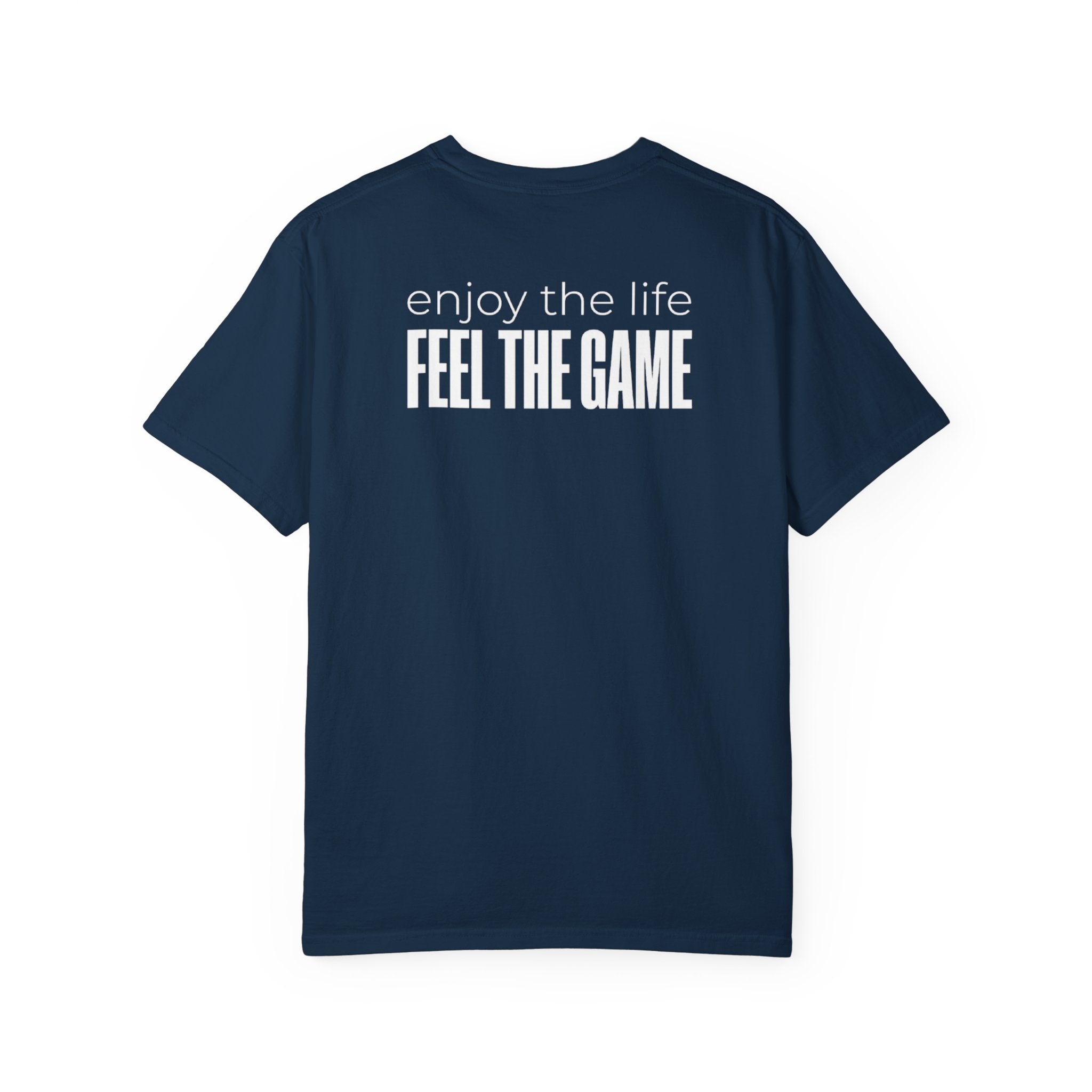 Feel The Game T-Shirt - Minimalist  Unisex Black Streetwear Shirt Casual Lifestyle Fashion Top