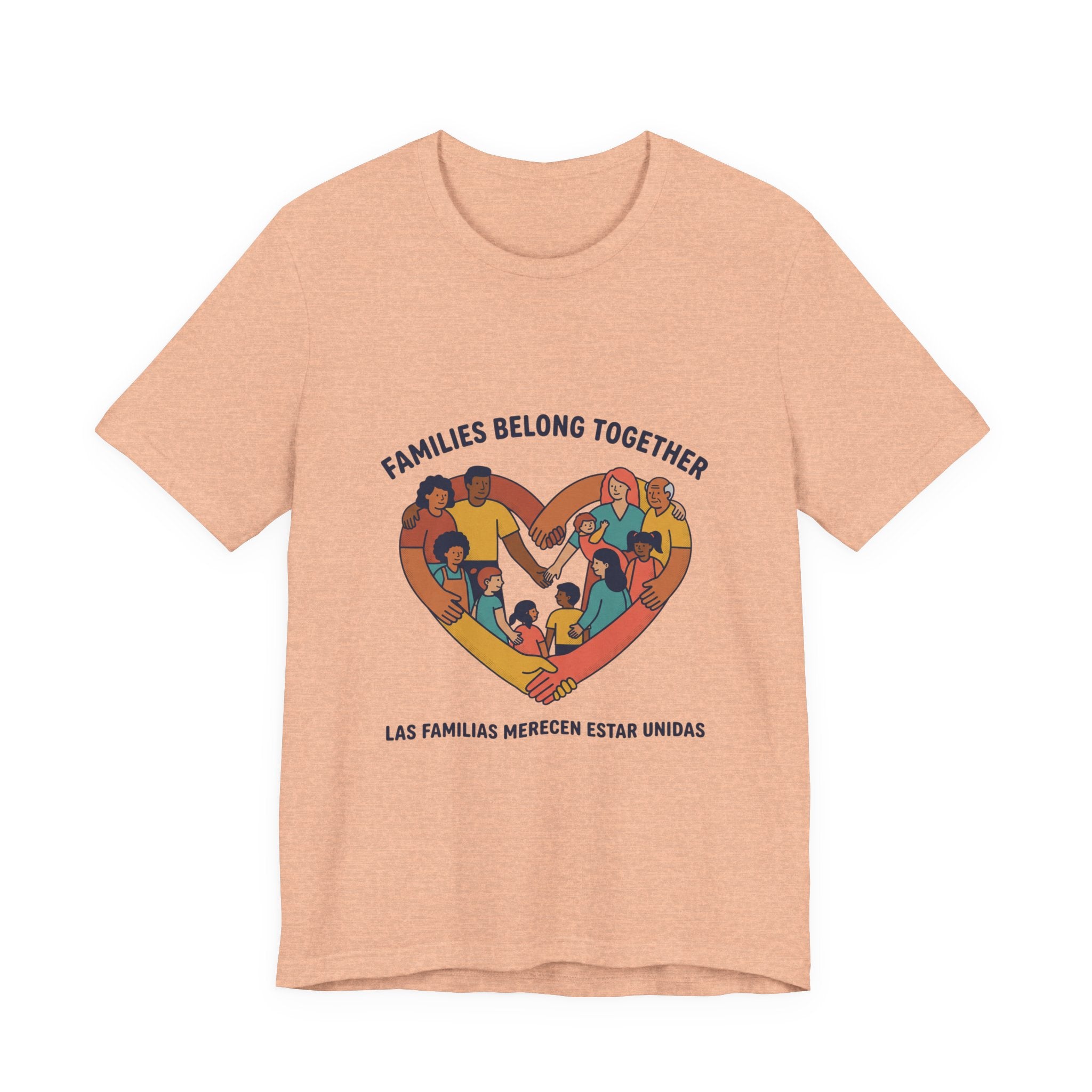 Families Belong Together Tee | family unity, solidaridad, immigrant rights