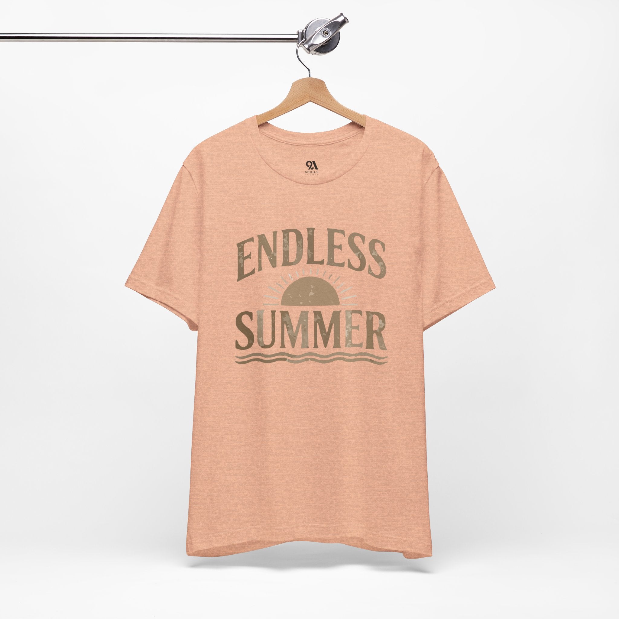 Endless Summer T-Shirt | Vintage Sun & Waves Graphic Tee – Retro Beach Shirt, Coastal Summer Outfit