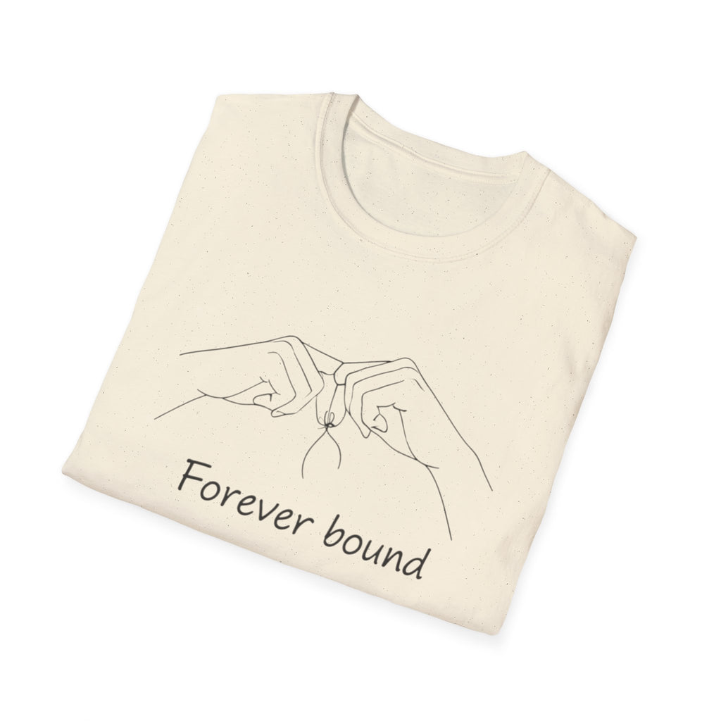 Pärchen-T-Shirts — Minimalistisch „Für immer verbunden“