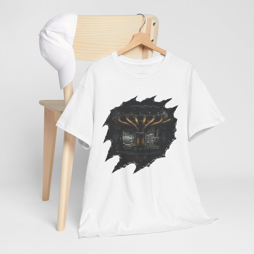 Forest Cabin Ripped— Vintage Night Woods