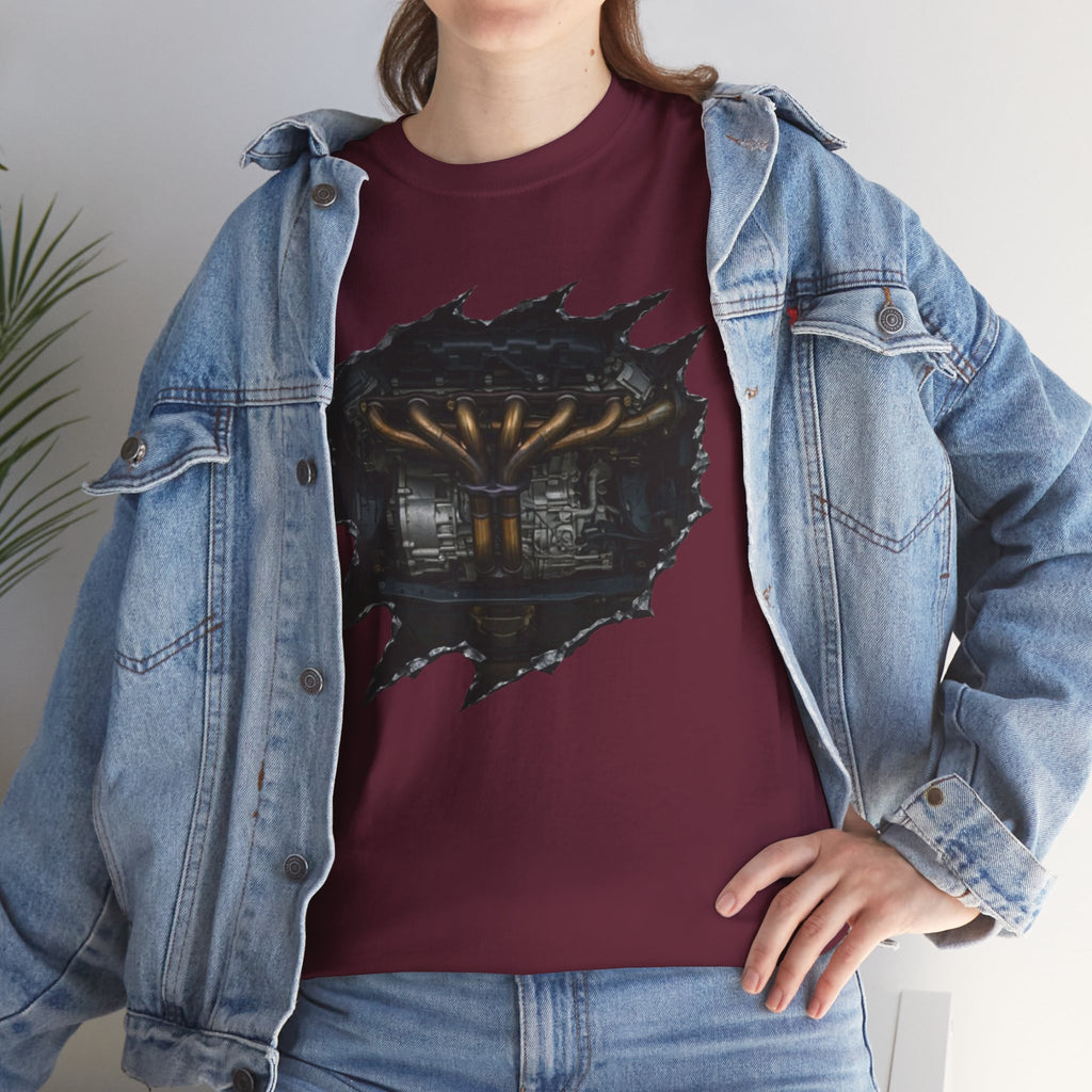 Forest Cabin Ripped— Vintage Night Woods