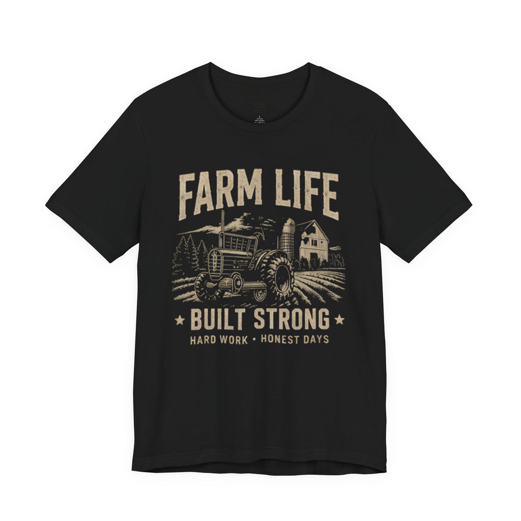 Farm Life T-Shirt – Vintage Tractor Shirt, Farmer Life Tee, Country Living Shirt, Farming Gift Idea