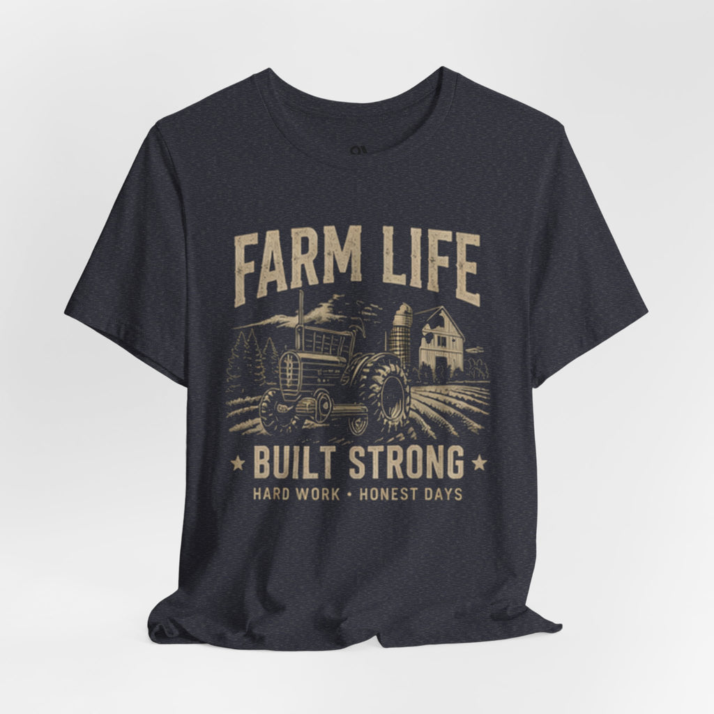 Farm Life T-Shirt – Vintage Tractor Shirt, Farmer Life Tee, Country Living Shirt, Farming Gift Idea
