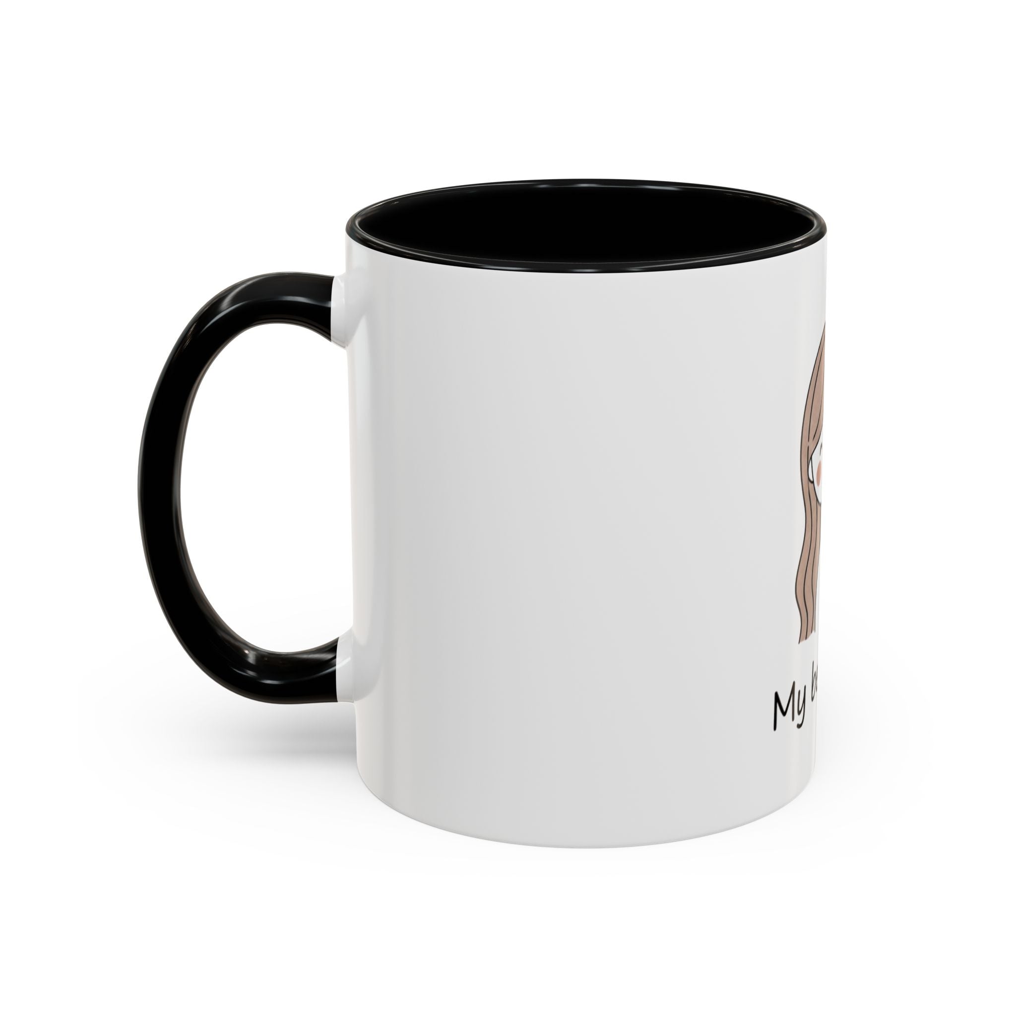 My Better Half Accent Coffee Mug — 11/15oz Couples Coffee Cup