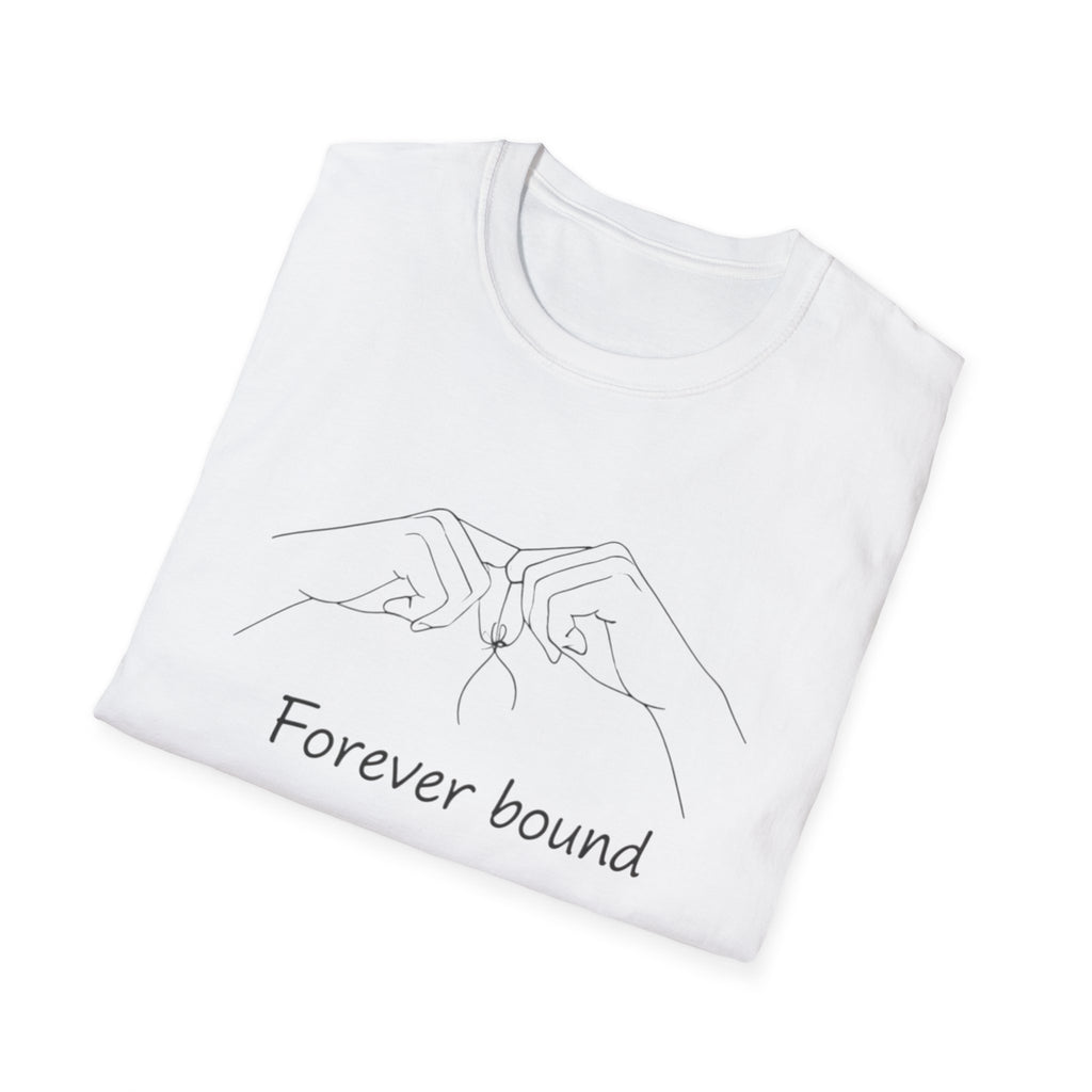 Pärchen-T-Shirts — Minimalistisch „Für immer verbunden“