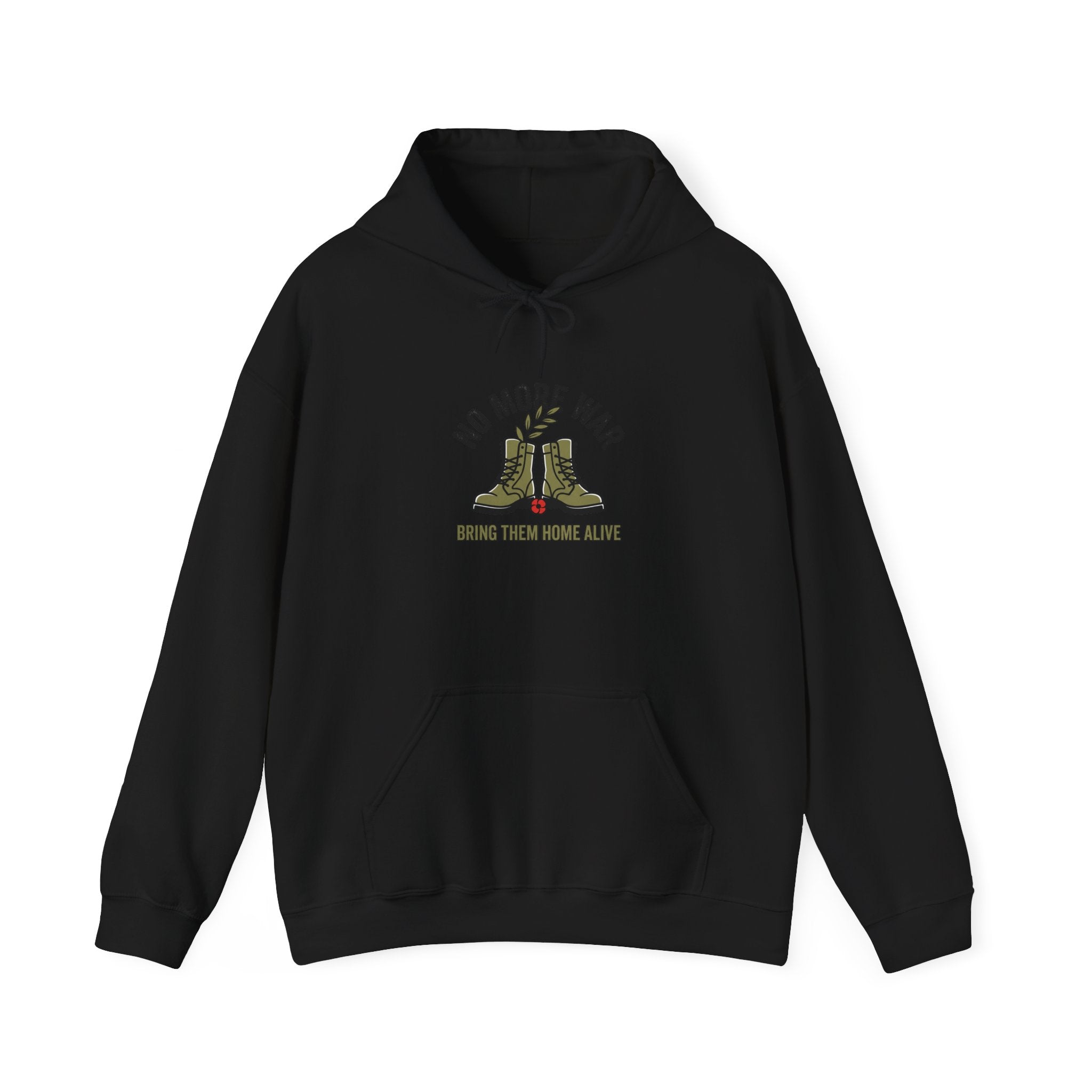 No More War Hoodie | Bring Them Home, Peace Protest, Solidarity