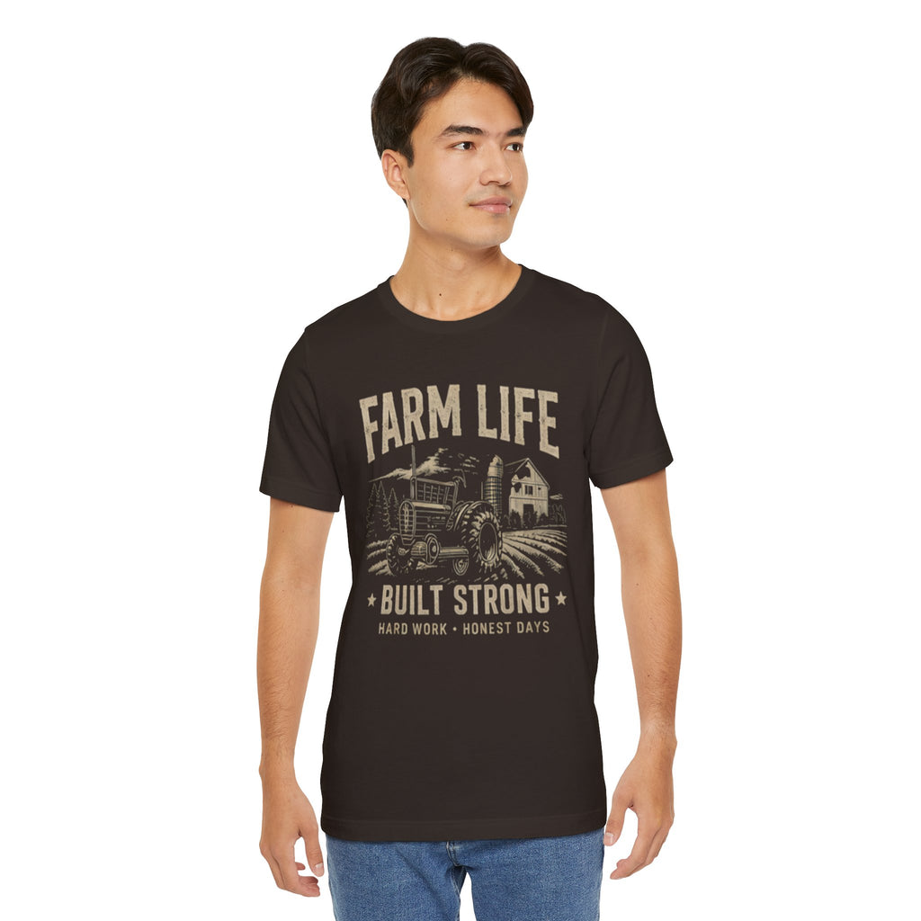 Farm Life T-Shirt – Vintage Tractor Shirt, Farmer Life Tee, Country Living Shirt, Farming Gift Idea