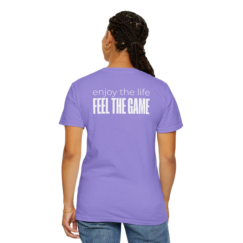 Feel The Game T-Shirt - Minimalist  Unisex Black Streetwear Shirt Casual Lifestyle Fashion Top