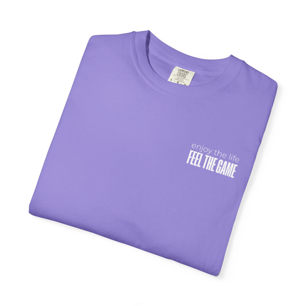 Feel The Game T-Shirt - Minimalist  Unisex Black Streetwear Shirt Casual Lifestyle Fashion Top