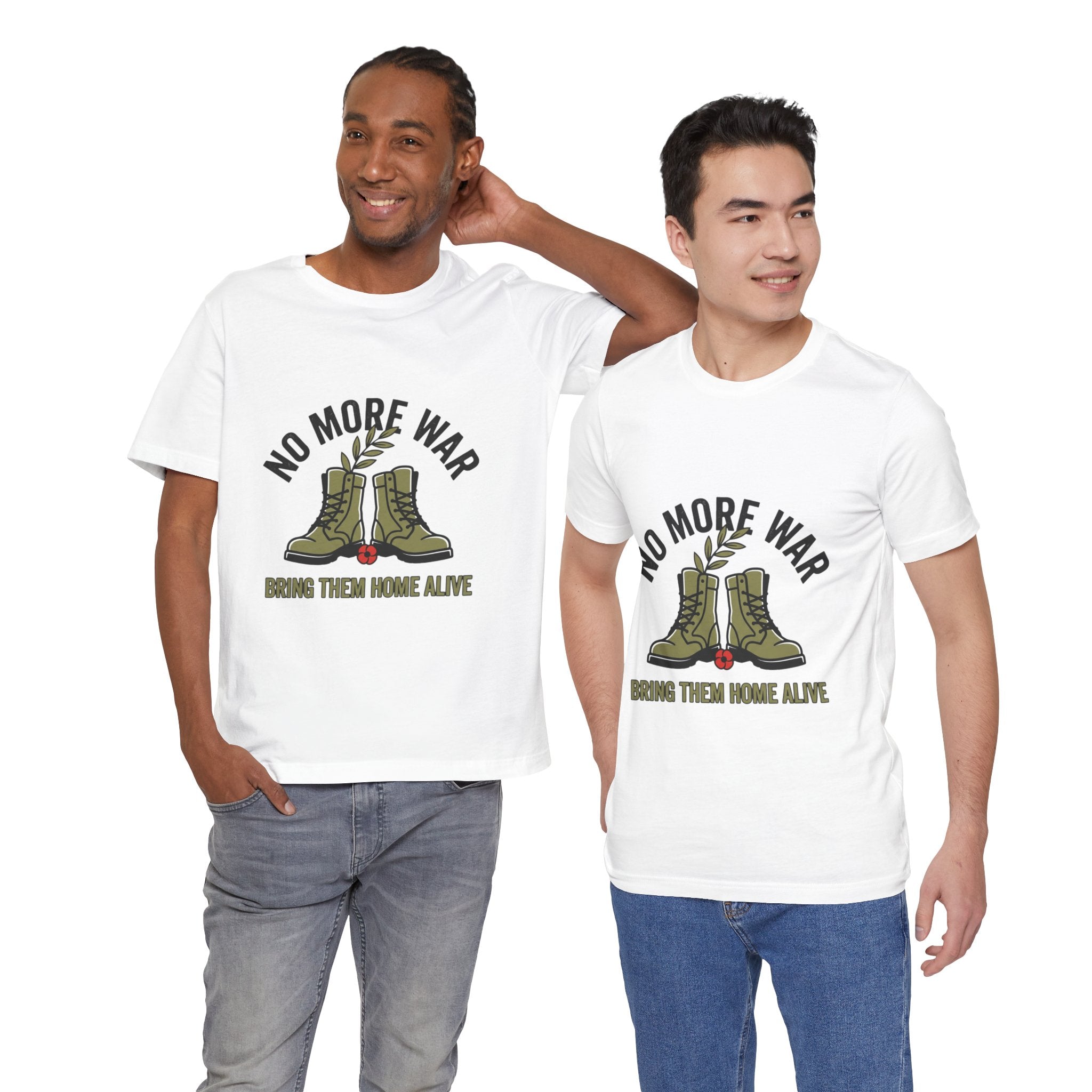 No More War T-Shirt | Bring Them Home, Peace, Solidarity
