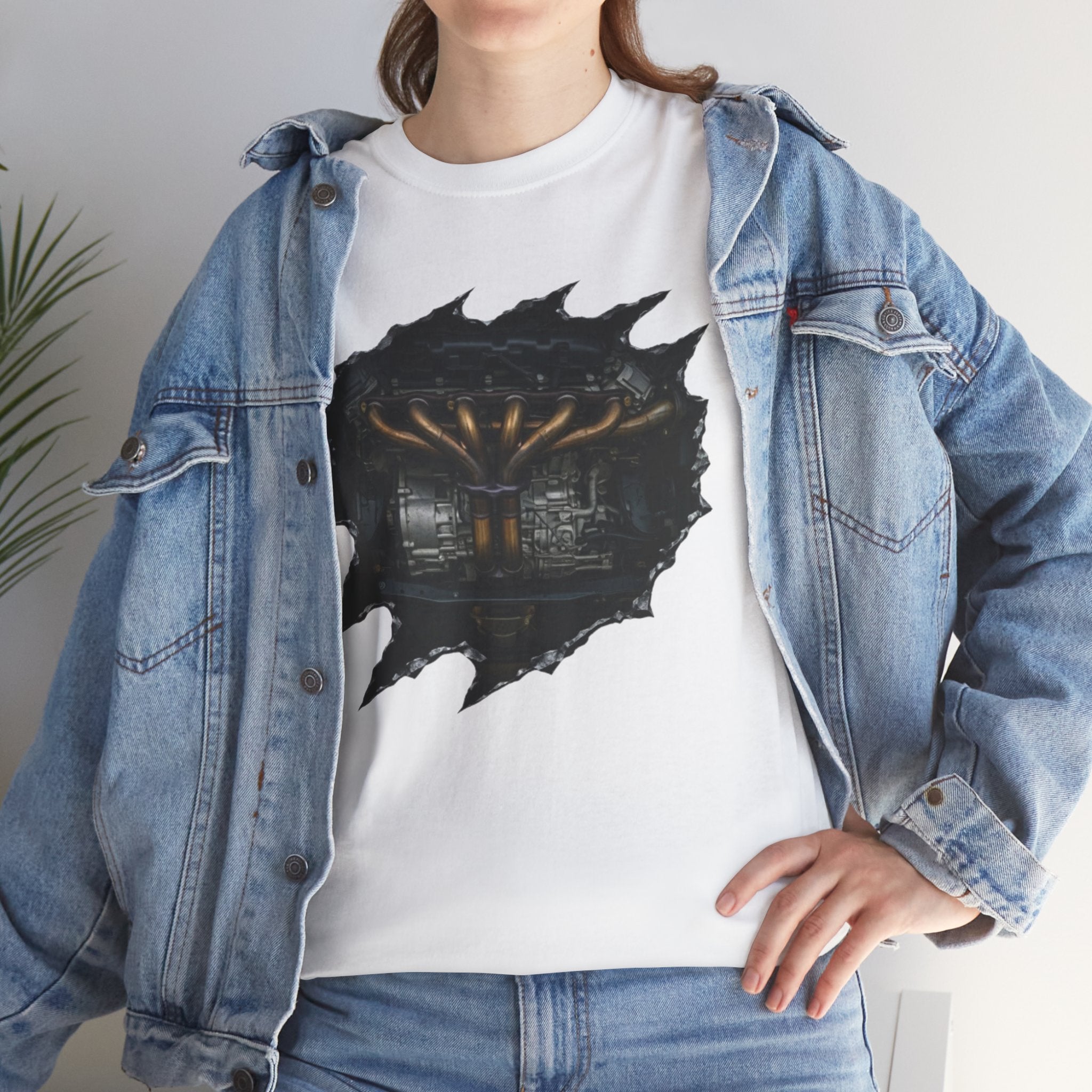 Forest Cabin Ripped— Vintage Night Woods