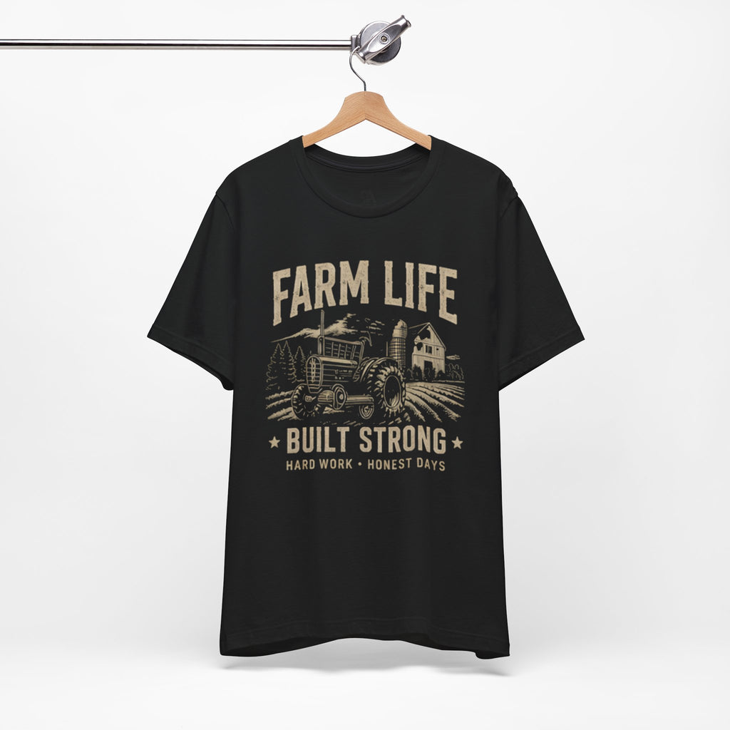 Farm Life T-Shirt – Vintage Tractor Shirt, Farmer Life Tee, Country Living Shirt, Farming Gift Idea