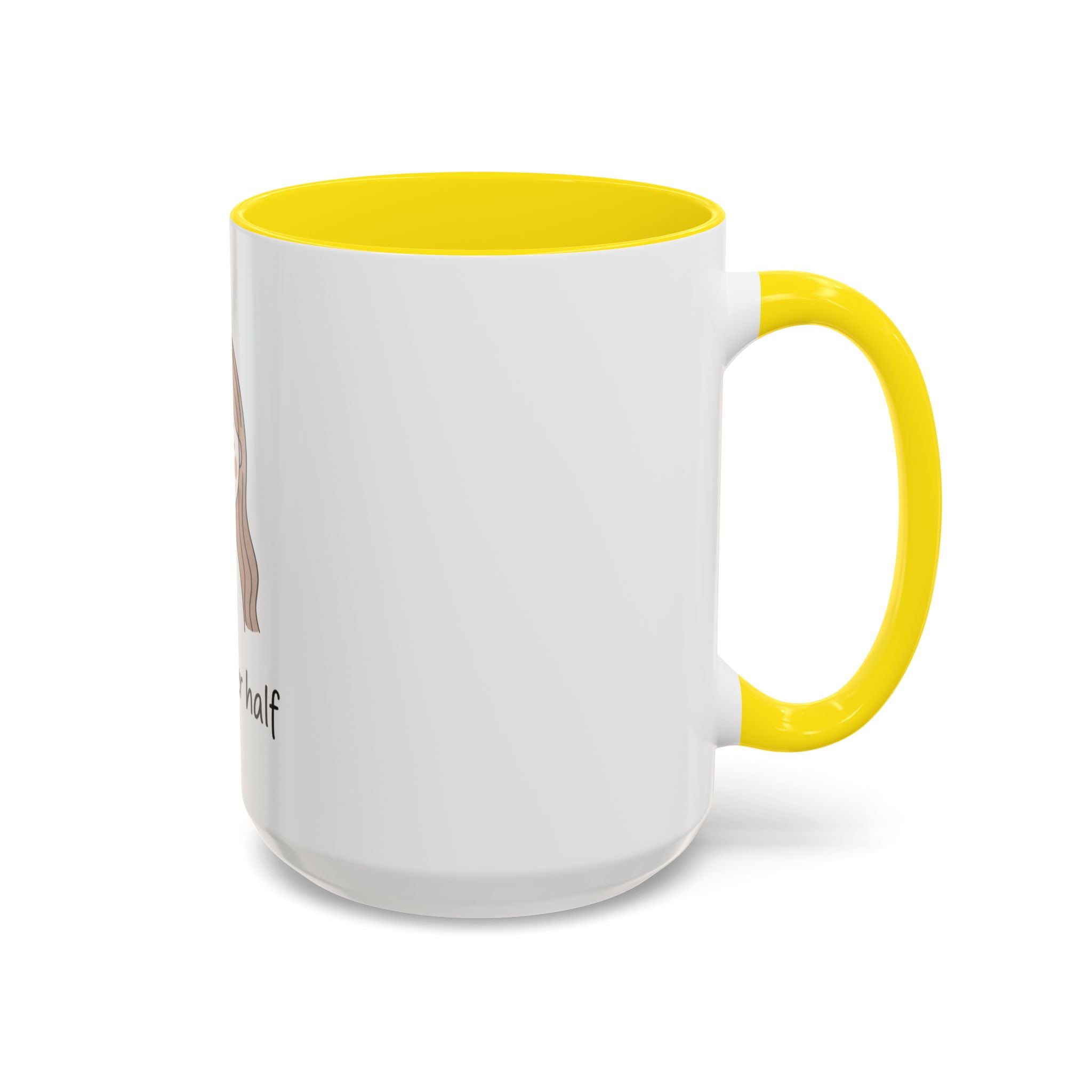 My Better Half Akzent Kaffeetasse – 11/15oz Pärchen Kaffeetasse