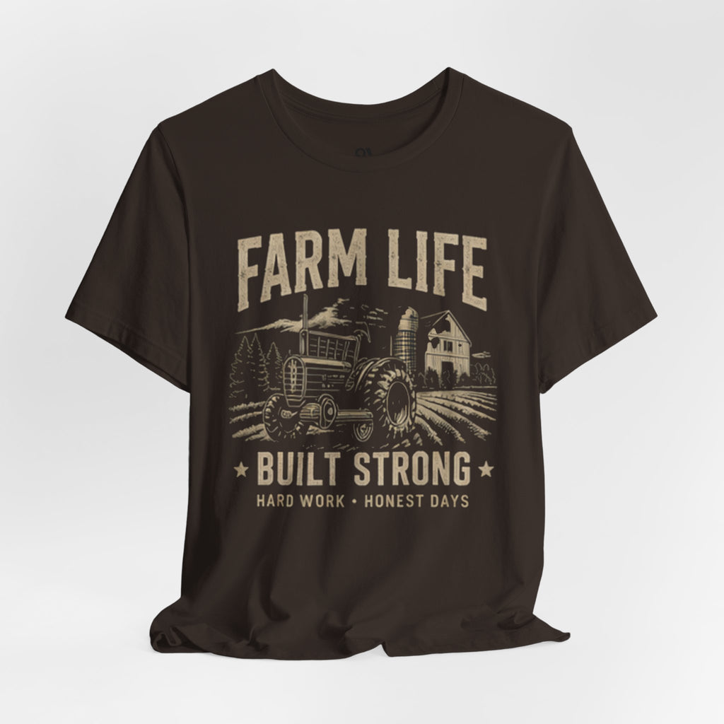 Farm Life T-Shirt – Vintage Tractor Shirt, Farmer Life Tee, Country Living Shirt, Farming Gift Idea
