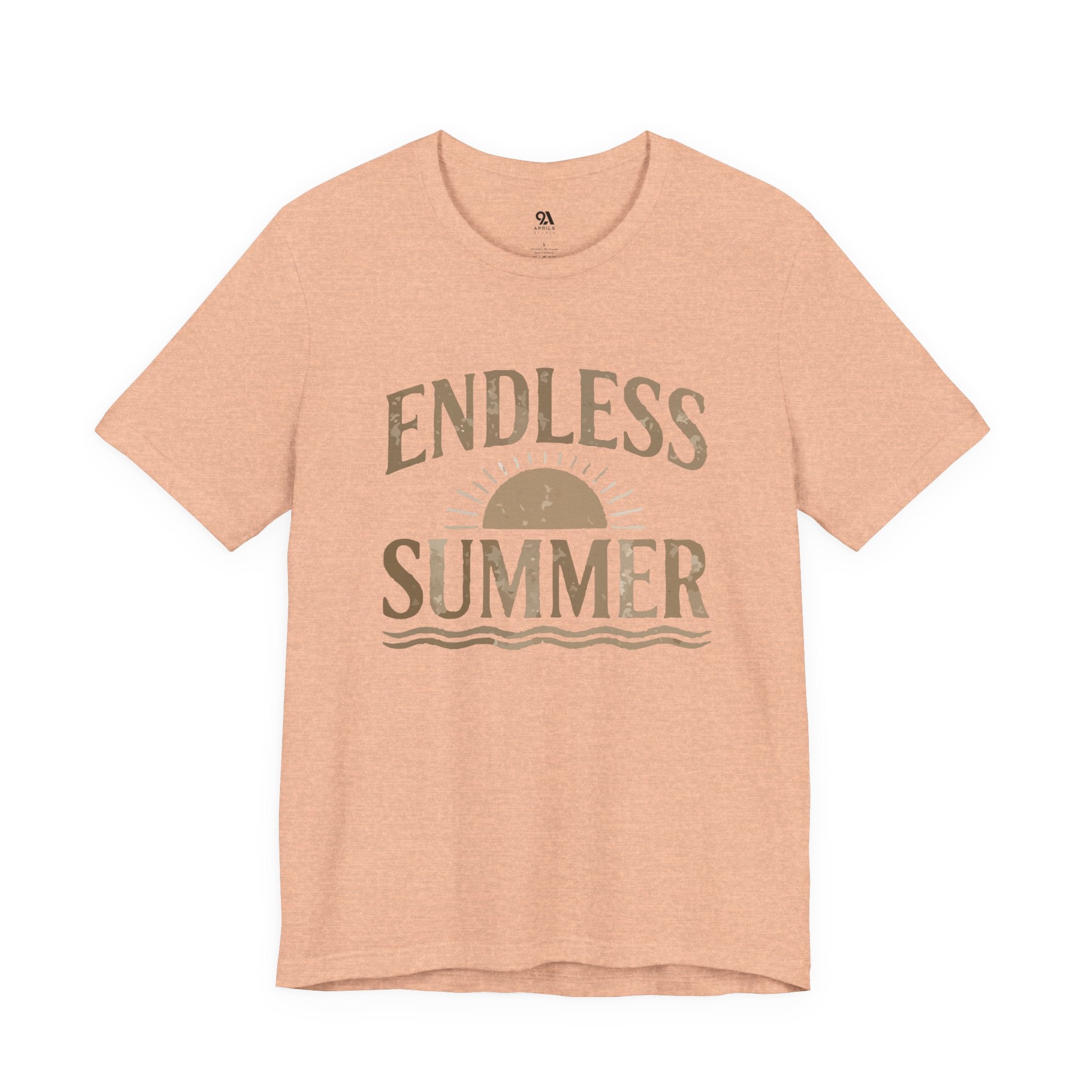 Endless Summer T-Shirt | Vintage Sun & Waves Graphic Tee – Retro Beach Shirt, Coastal Summer Outfit