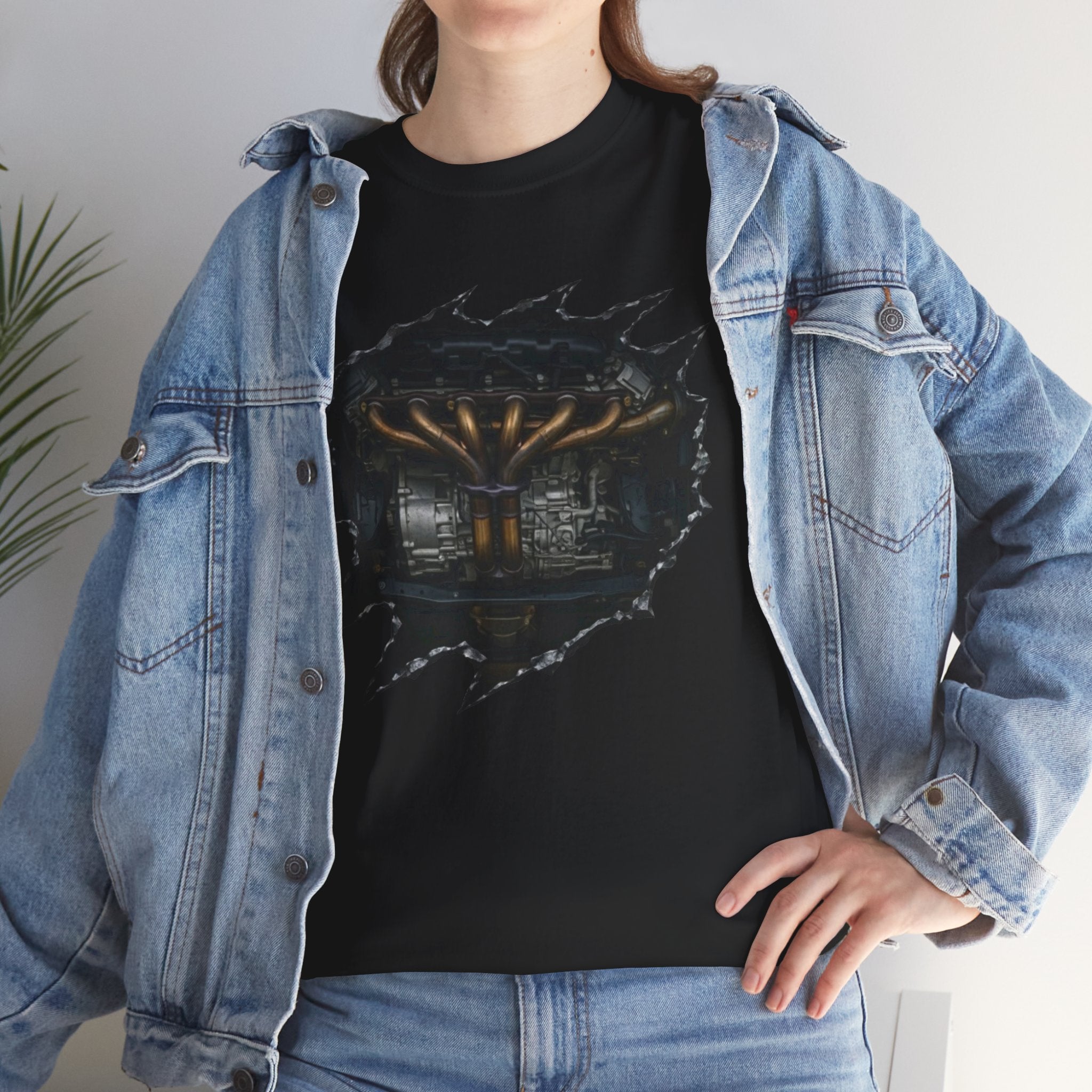 Forest Cabin Ripped— Vintage Night Woods