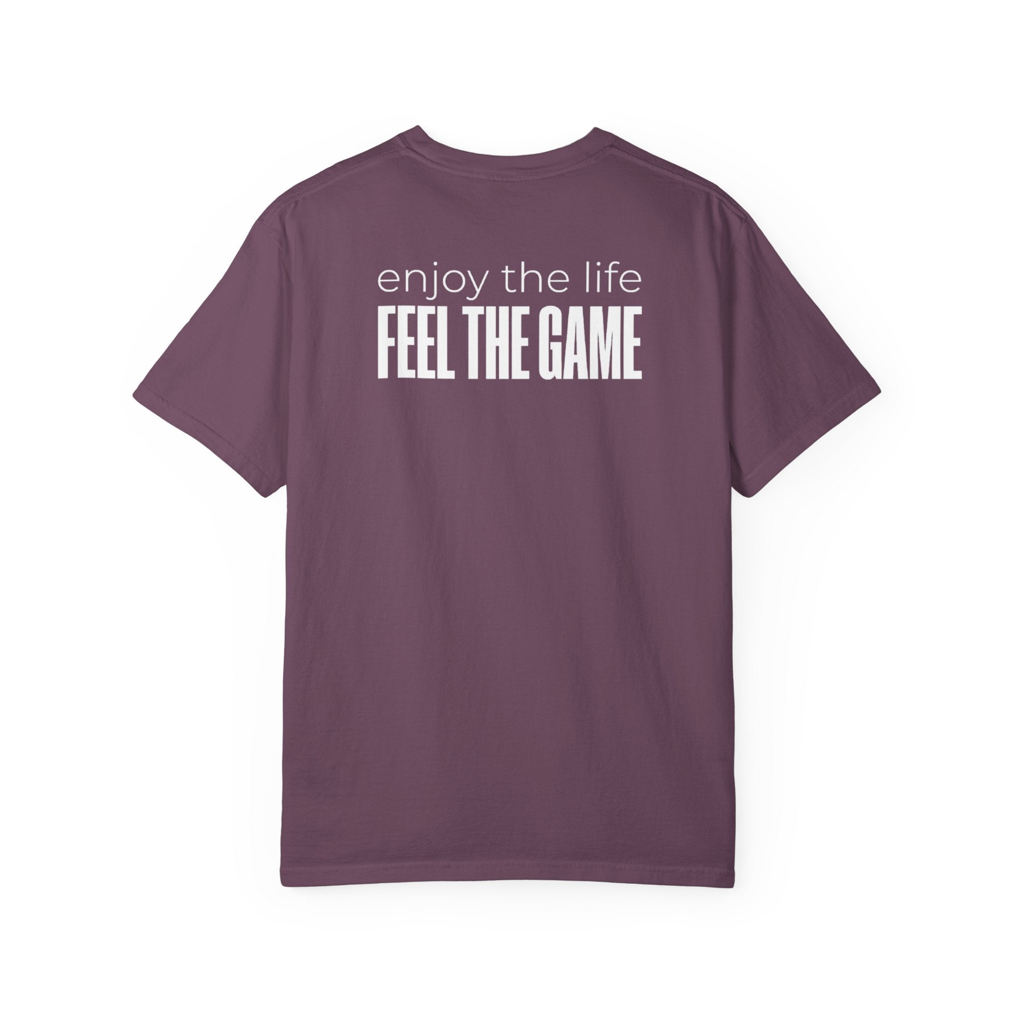 Feel The Game T-Shirt - Minimalist  Unisex Black Streetwear Shirt Casual Lifestyle Fashion Top