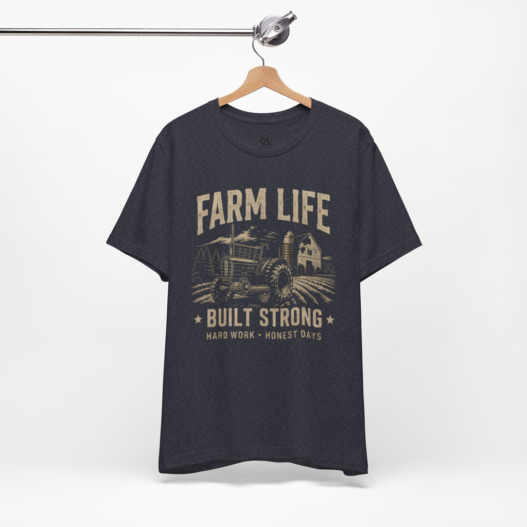 Farm Life T-Shirt – Vintage Tractor Shirt, Farmer Life Tee, Country Living Shirt, Farming Gift Idea