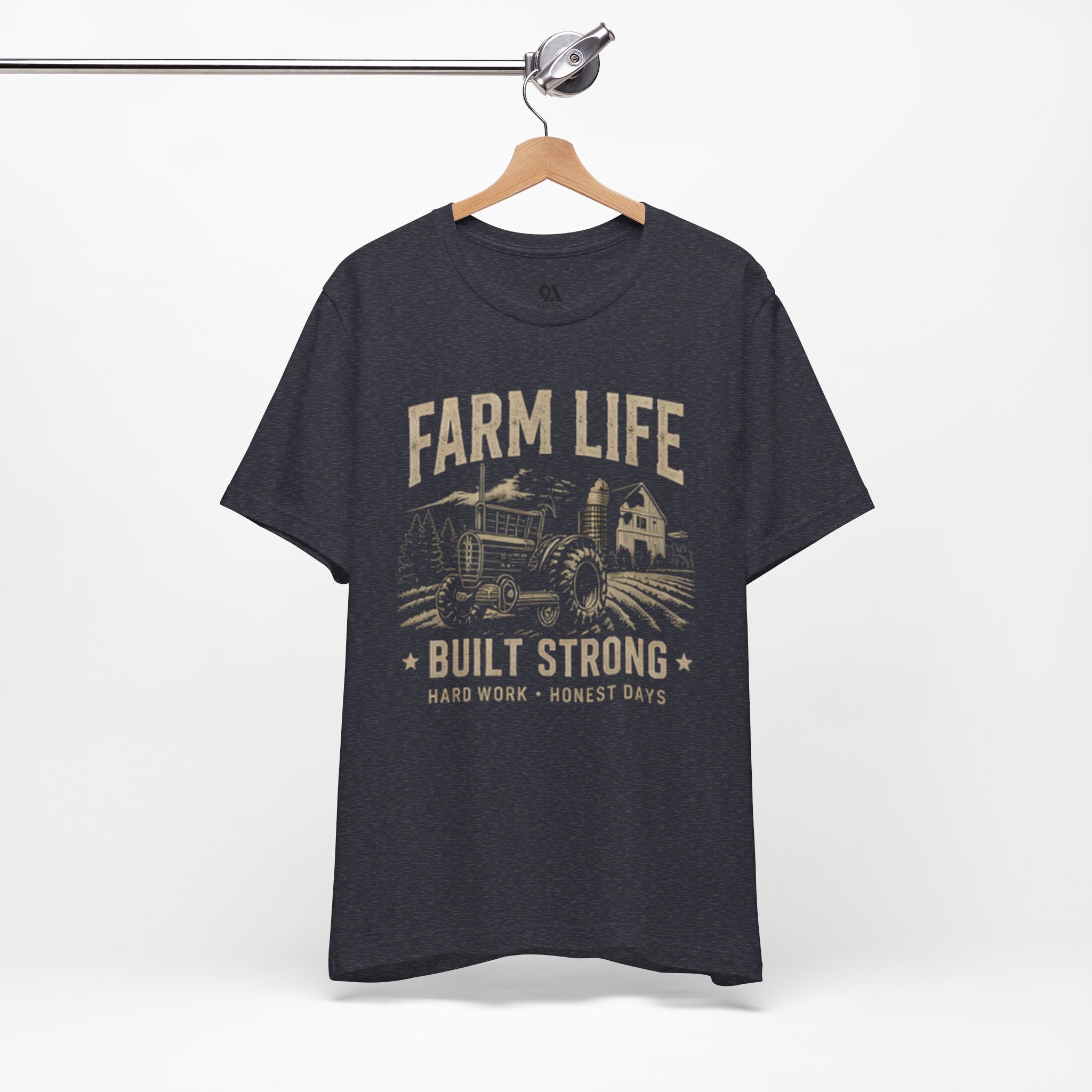 Farm Life T-Shirt – Vintage Tractor Shirt, Farmer Life Tee, Country Living Shirt, Farming Gift Idea